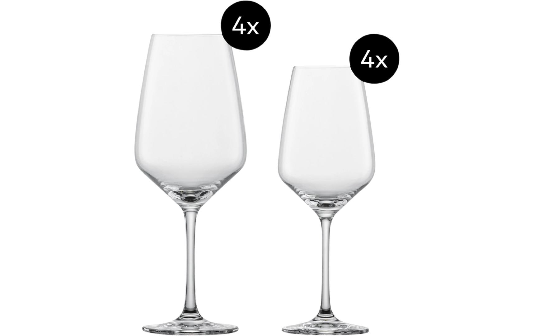 Schott Zwiesel Weingläser-Set Tulip 497 ml, 8 Stück, Transparent