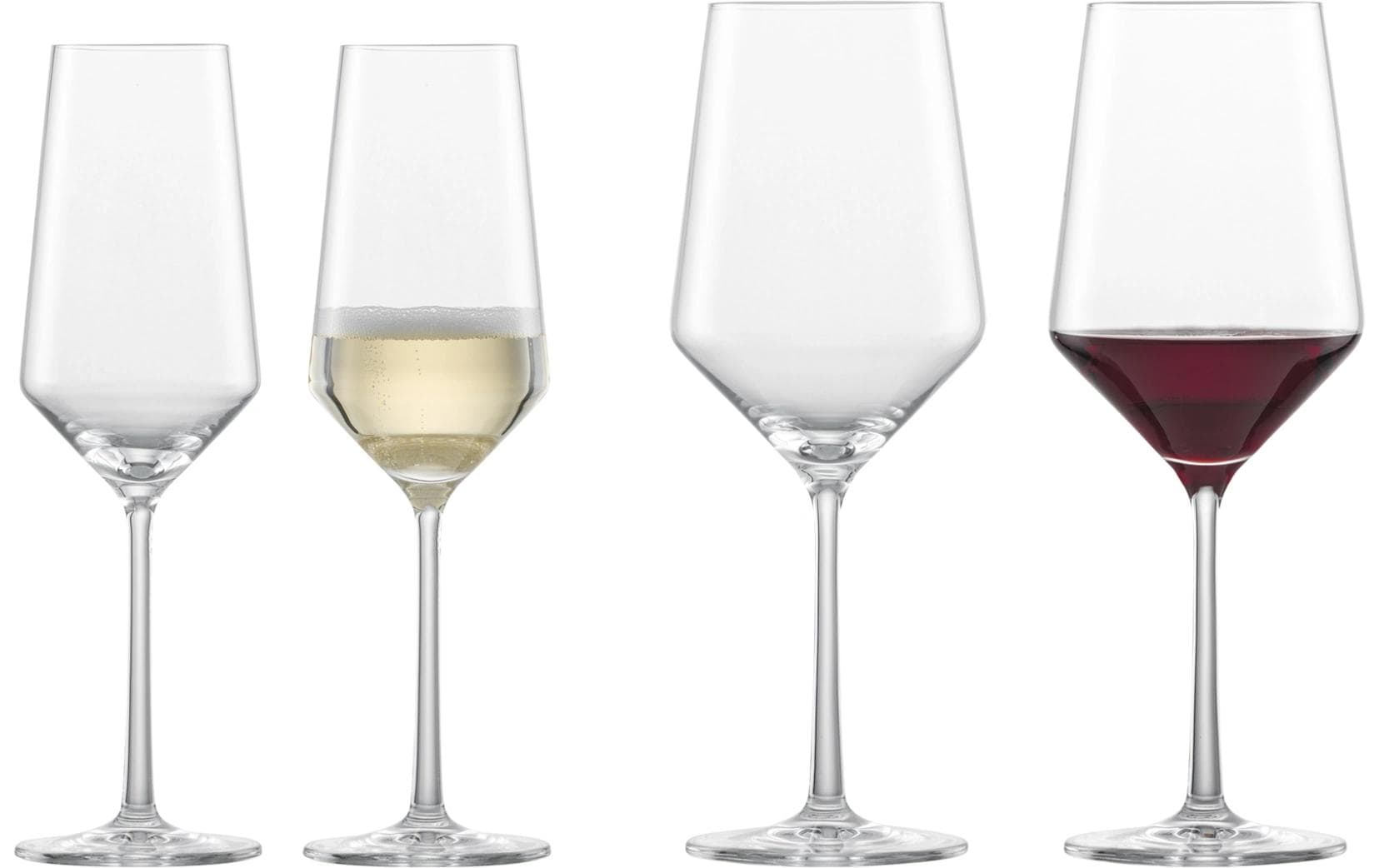 Schott Zwiesel Weingläser-Set Pure Date Night 297 ml, 4 Stück, Transparent