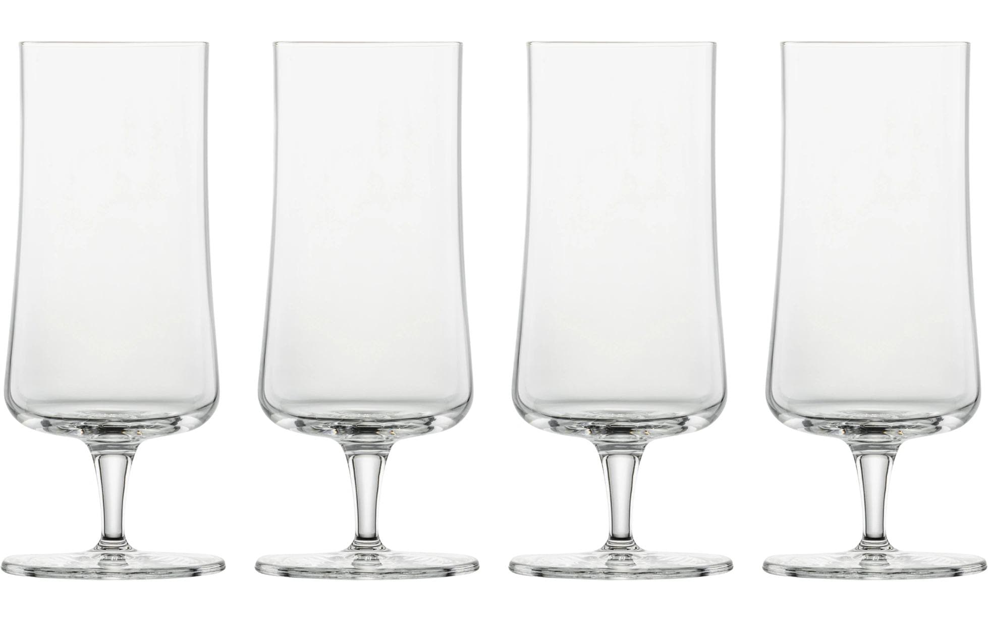 Schott Zwiesel Bierglas Basic Pils 300 ml, 4 Stück, Transparent