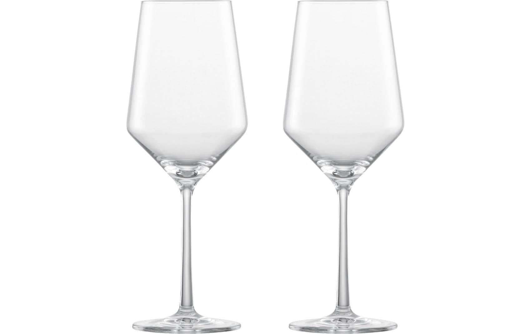 Schott Zwiesel Rotweinglas Cabernet Pure 550 ml, 2 Stück, Transparent