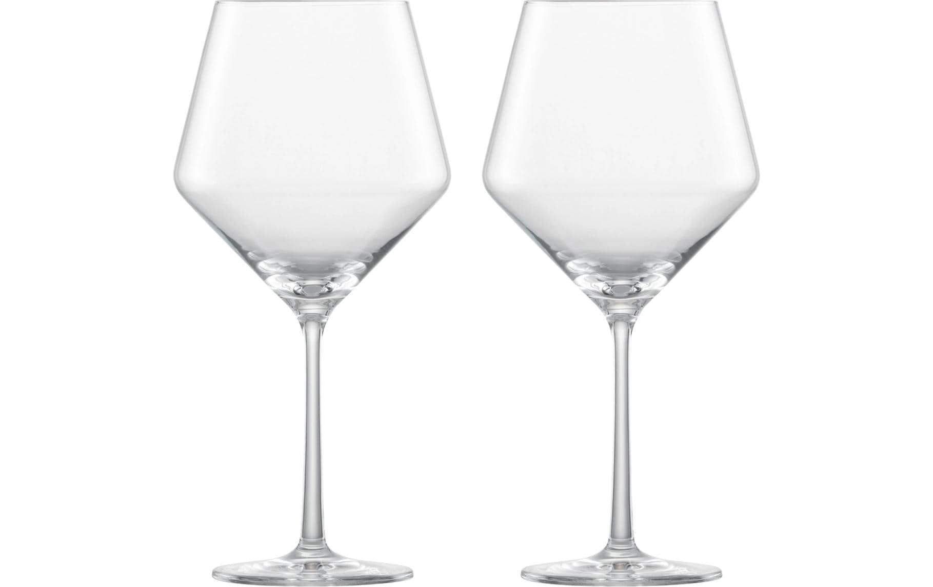 Schott Zwiesel Rotweinglas Burgunder Pure 700 ml, 2 Stück, Transparent