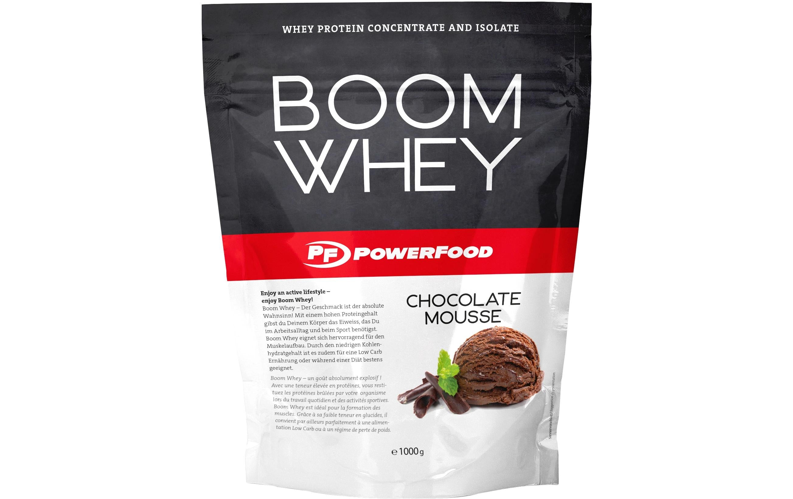 PowerFood One Pulver One Boom Whey Schokolade 1000 g