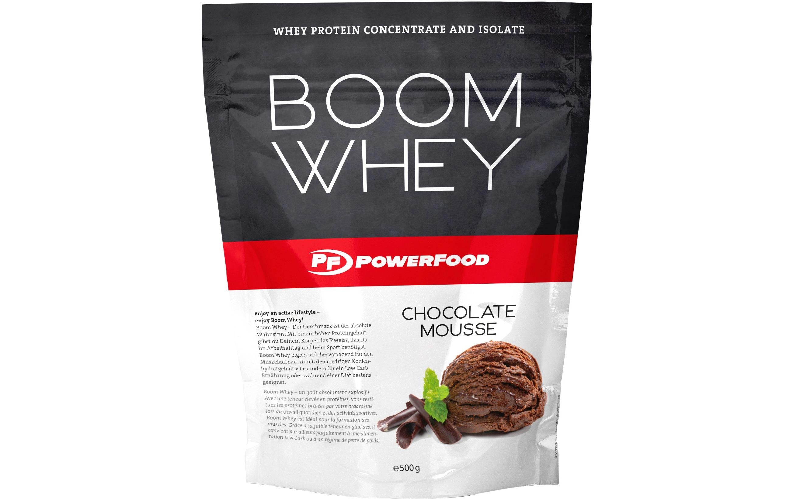 PowerFood One Pulver One Boom Whey Schokolade 500 g