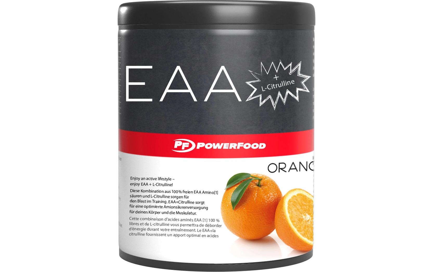 PowerFood One Pulver One EAA Orange 500 g