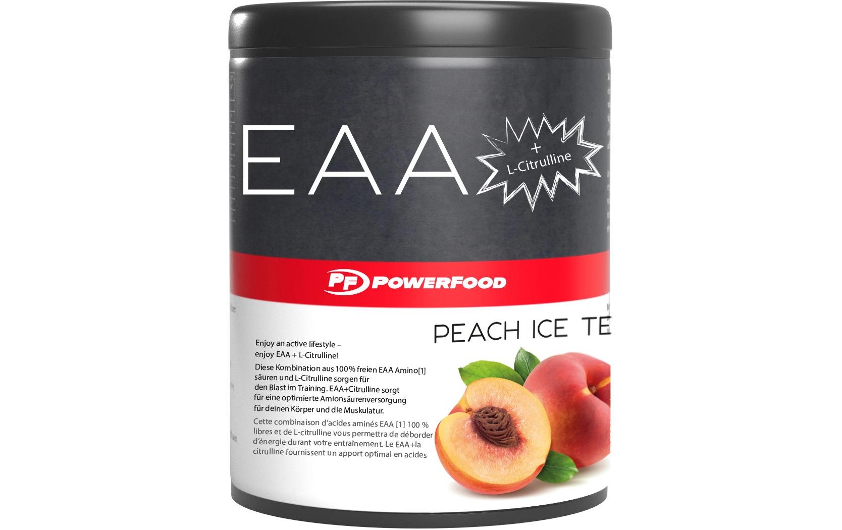 PowerFood One Pulver One EAA Pfirsich 500 g