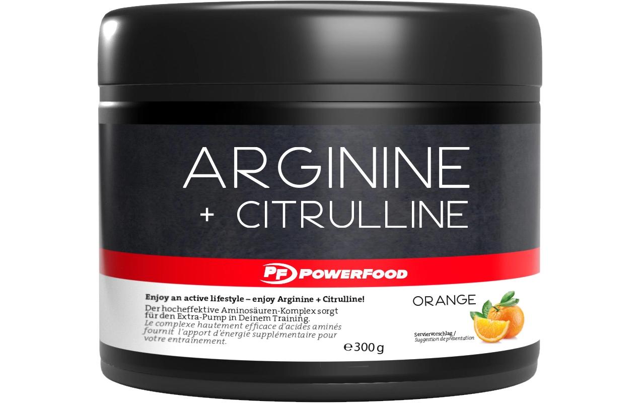 PowerFood One Pulver One Arginine + Citrulline Orange 300 g