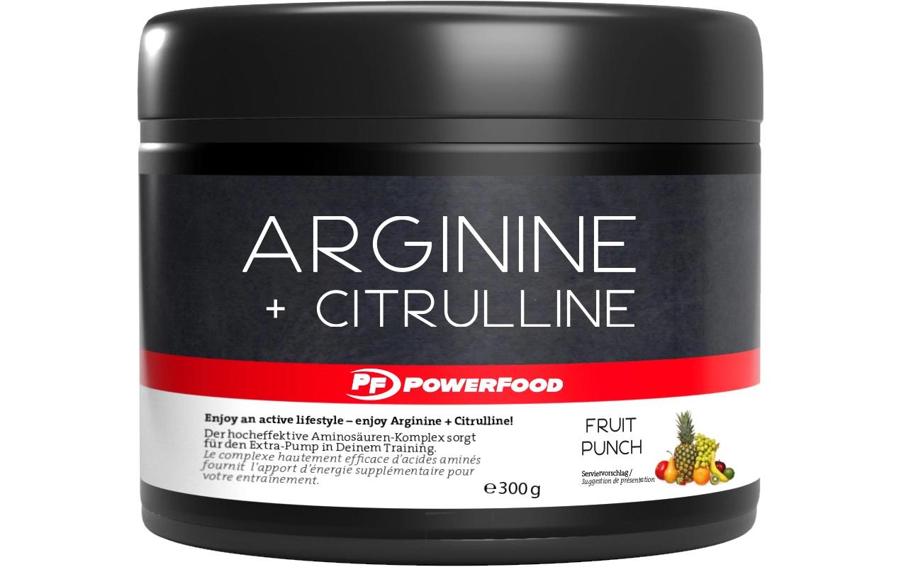 PowerFood One Pulver One Arginine + Citrulline Fruchtig 300 g