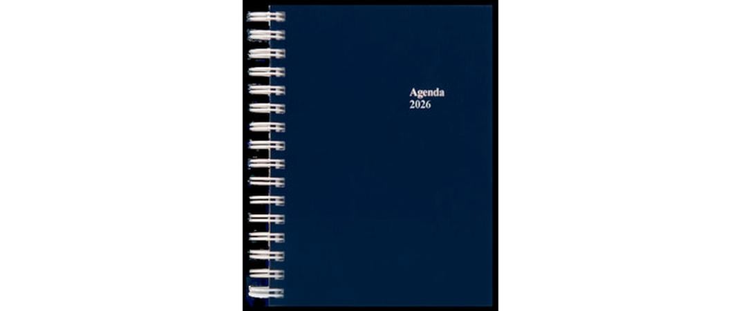 Simplex Wochenagenda Business Timer 14.8 x 20.8 cm, 2026, Blau