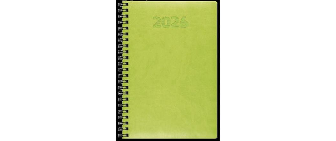 Simplex Wochenagenda Simply Flex 15 x 21 cm, 2026, Hellgrün