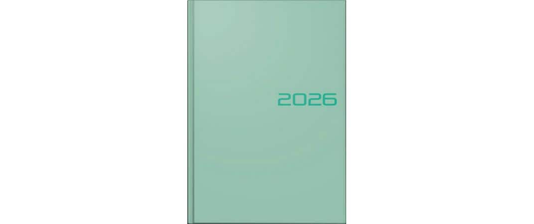 Simplex Wochenplaner Simply Colour Line 15 x 21 cm, 2026, Mint