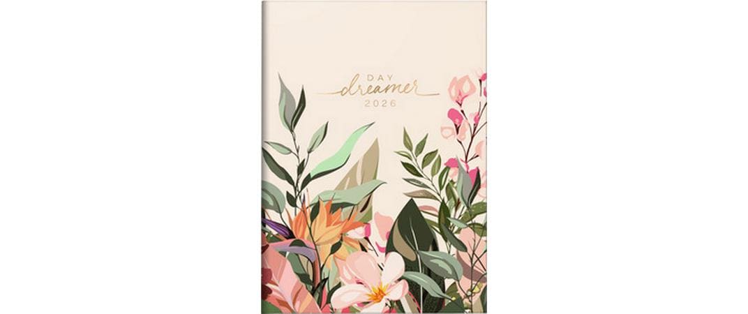 Simplex Wochenagenda Ladytimer 10 x 14 cm, 2026, Mehrfarbig