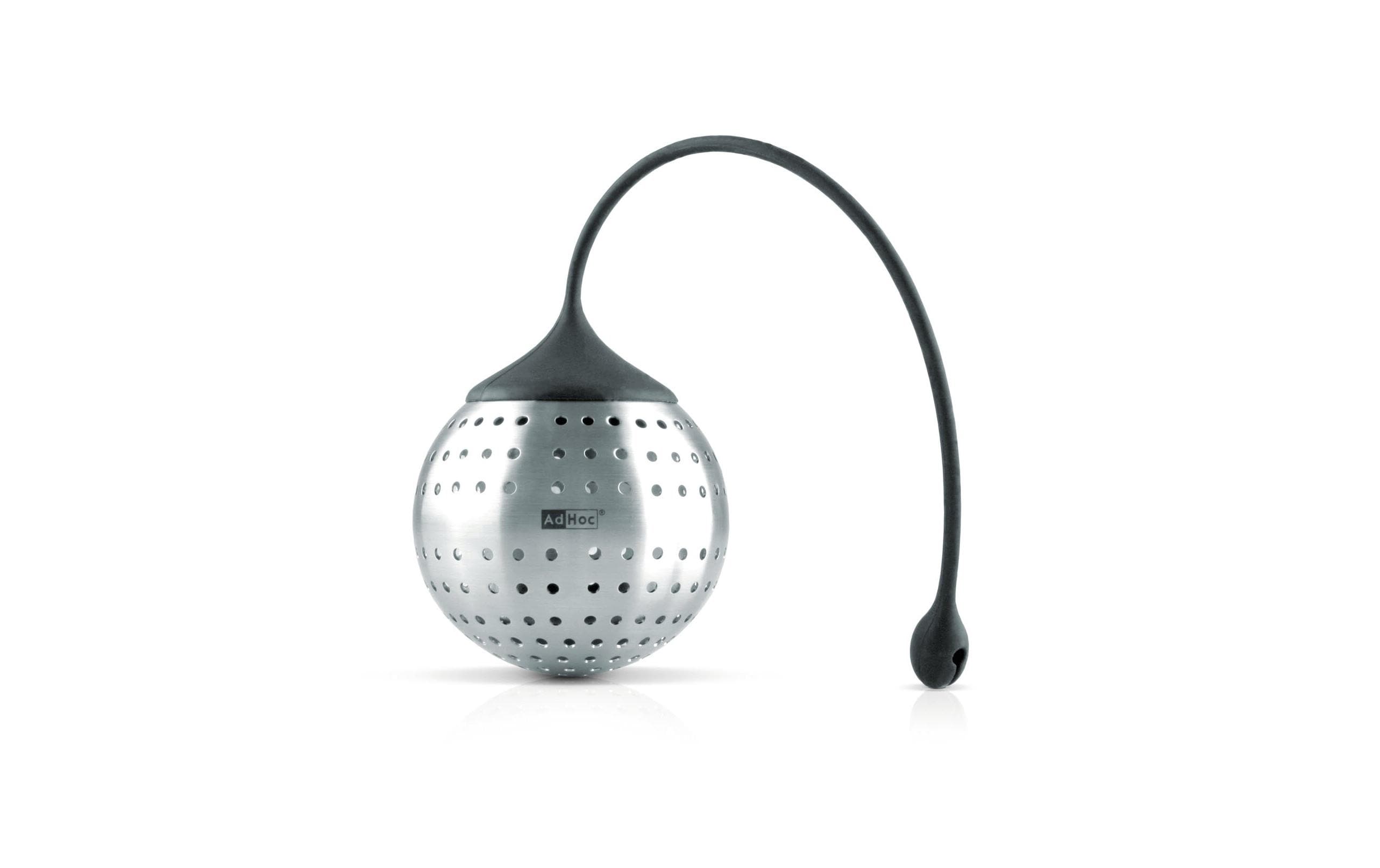 AdHoc Tee-Gewürzsieb Spice Bomb Schwarz/Silber