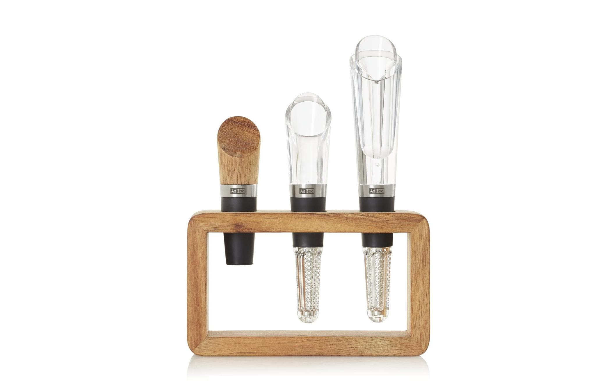 AdHoc Weinausgiesser Vine 3-teilig, Braun