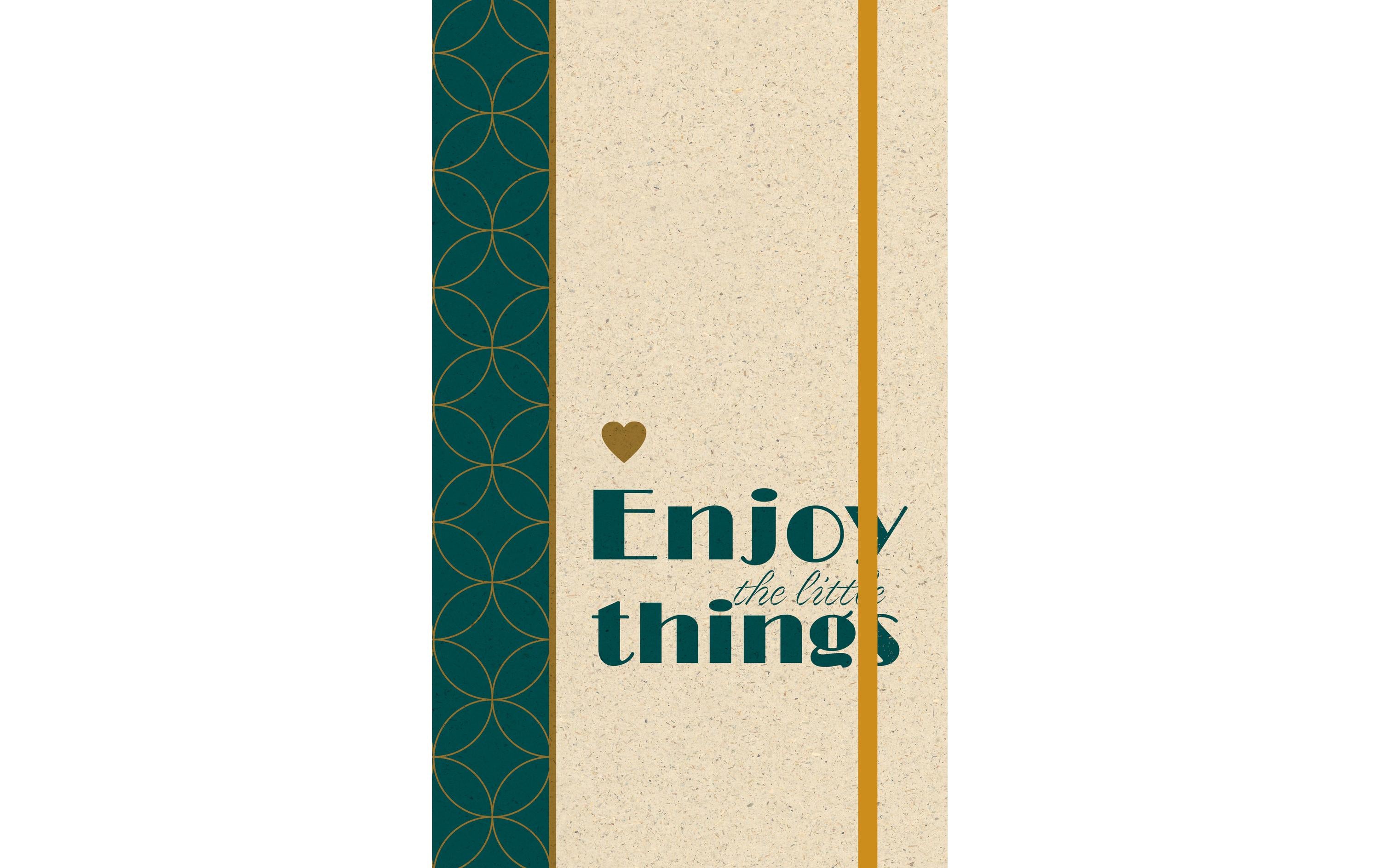 Natur Verlag Notizbuch Enjoy 13 x 21 cm, Blanko