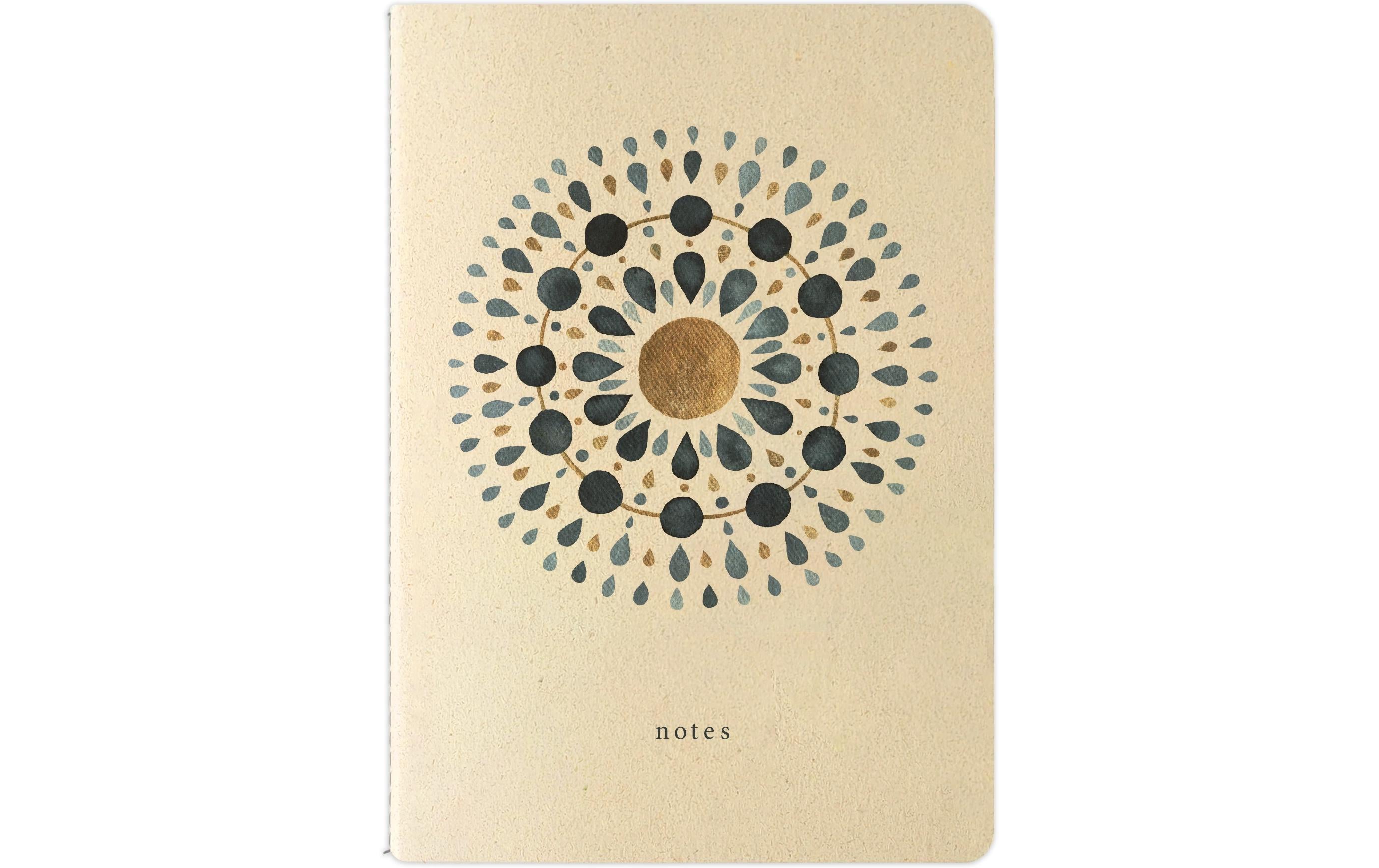 Natur Verlag Notizheft Mandala 14.8 x 21 cm, Blanko