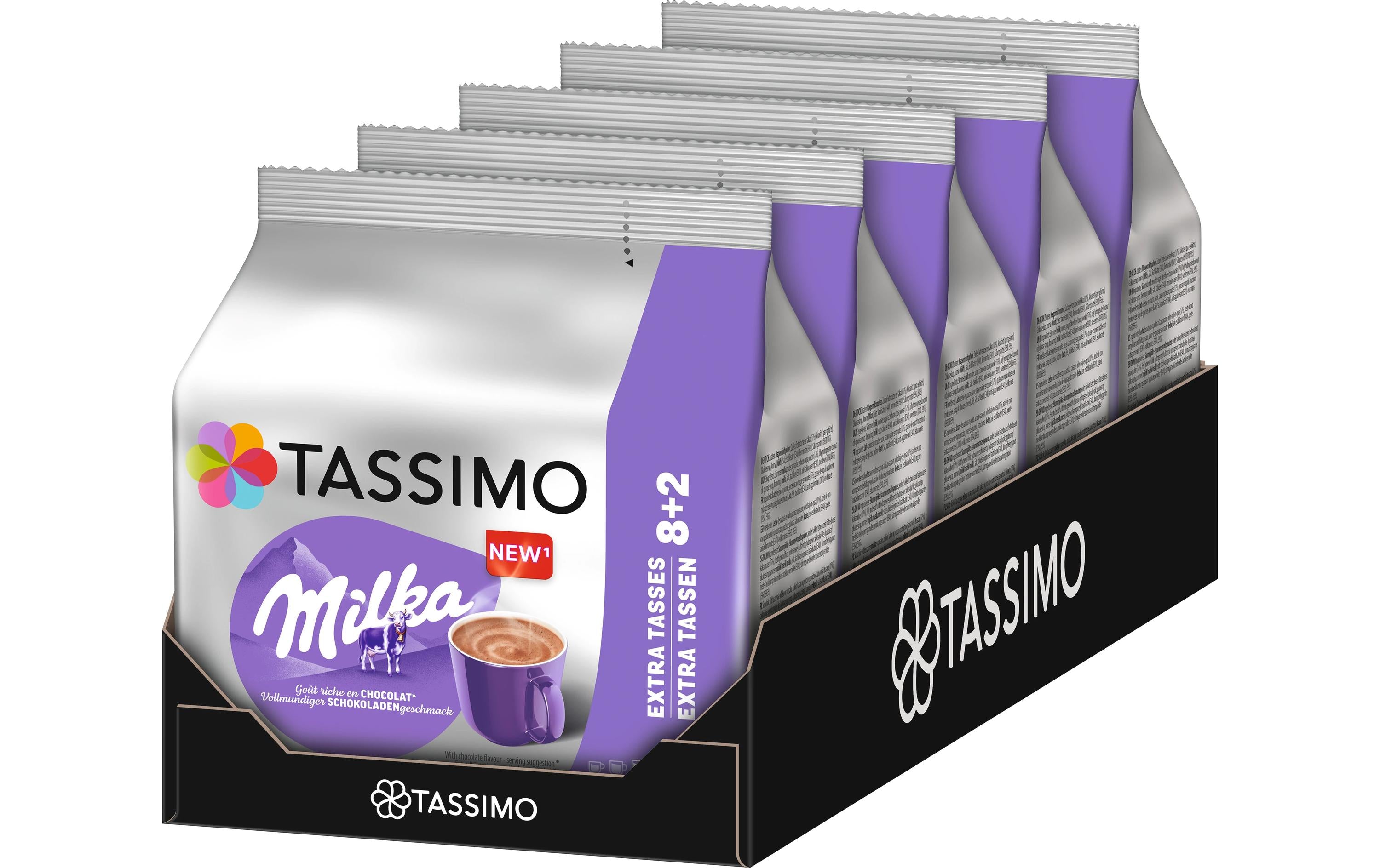 TASSIMO Kaffeekapseln T DISC Milka Kakao-Spezialität 5 x 10
