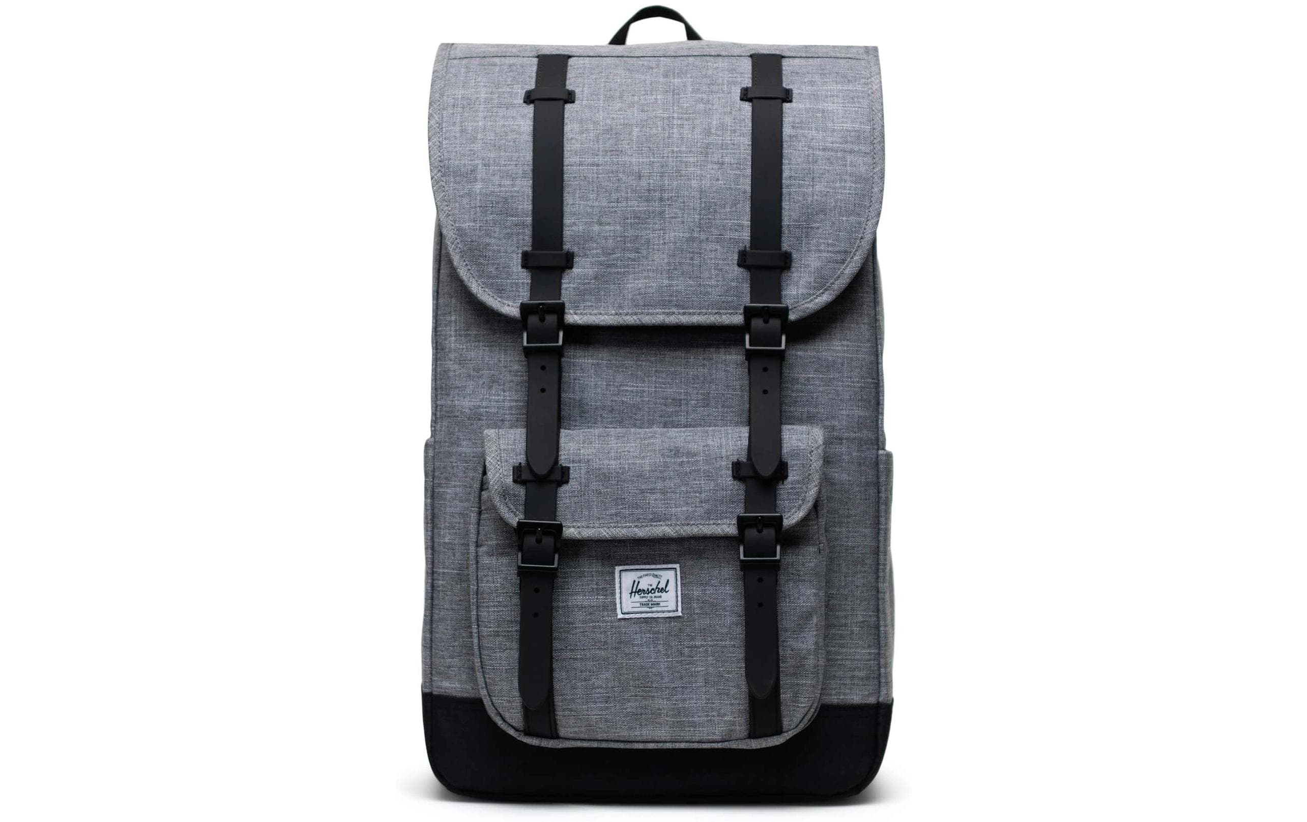 Herschel Rucksack Little America Raven Crosshatch