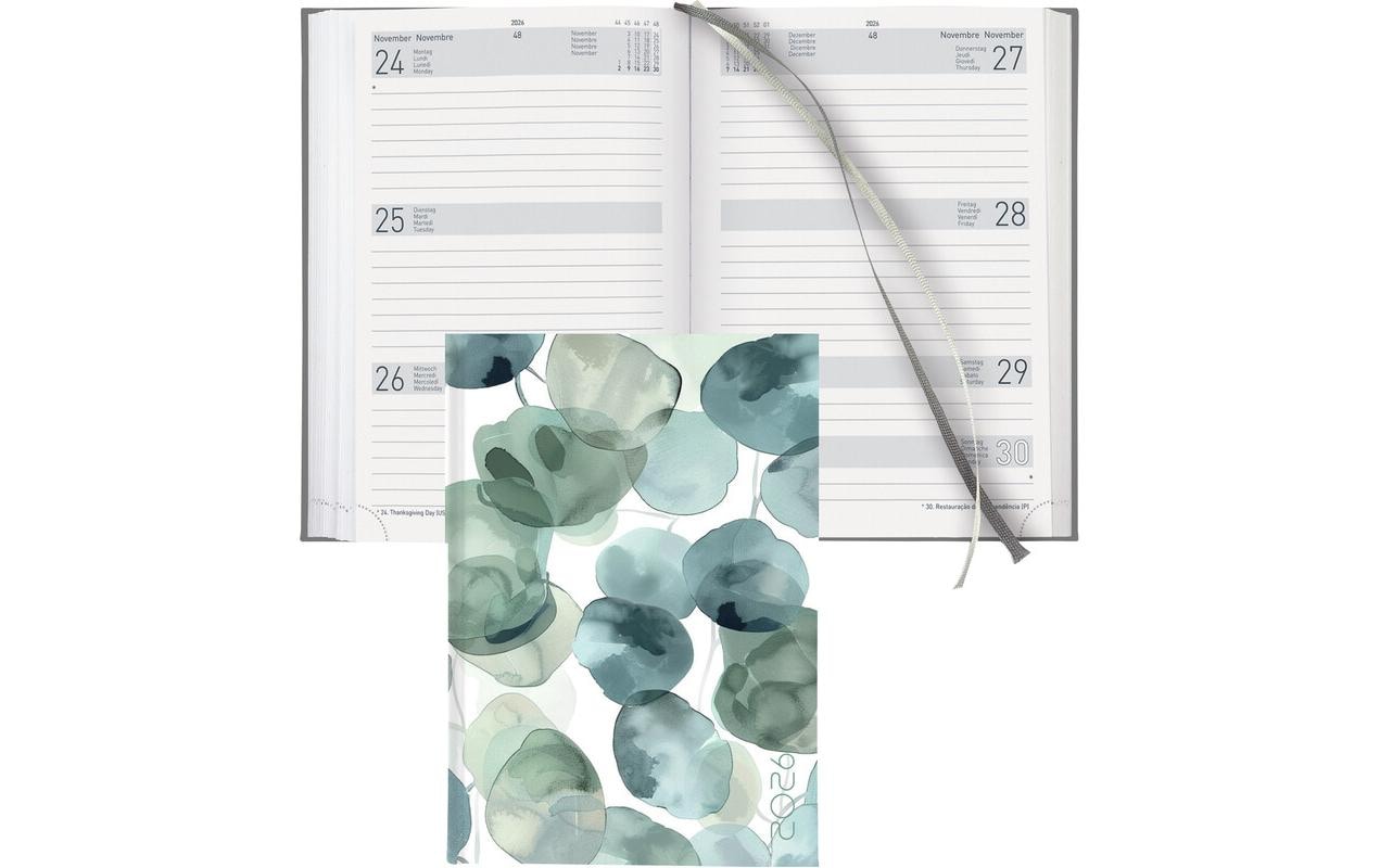 Biella Geschäftsagenda Dispo Term Eucalyptus 14.5 x 20.5 cm