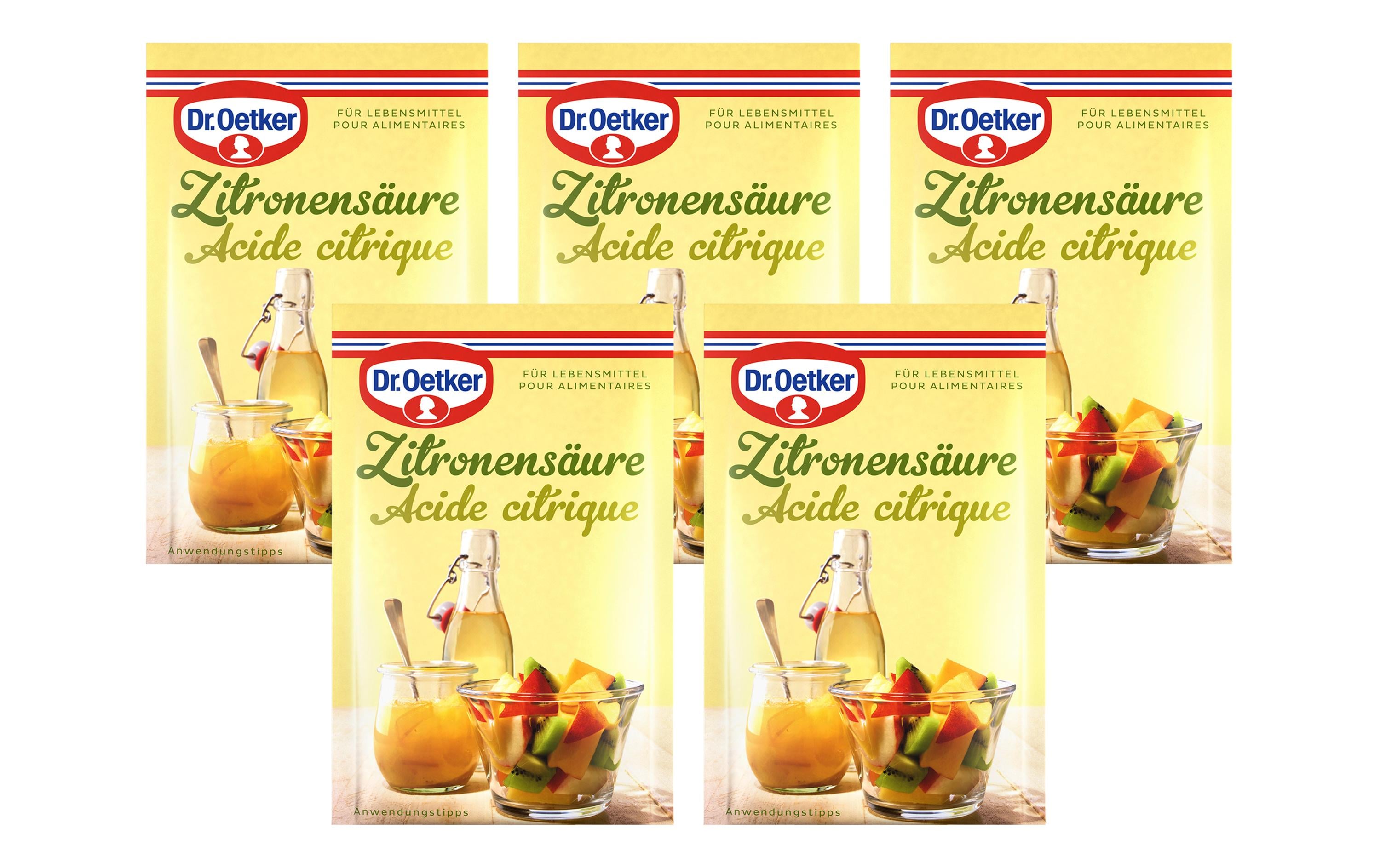 Dr.Oetker Zitronensäure 5er 25g