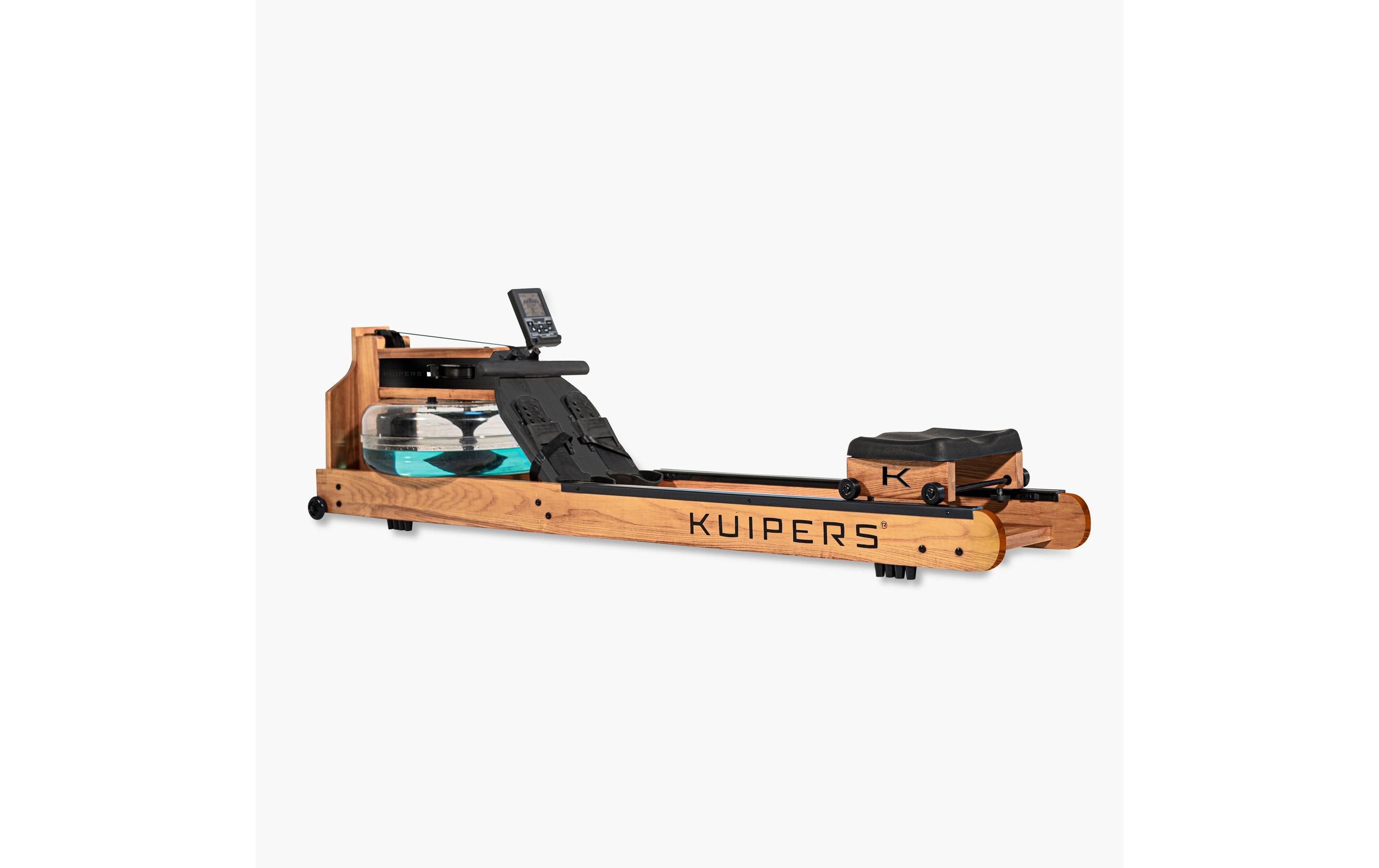 Kuipers Fitness Rudergerät Aqua Rower Helle Eiche