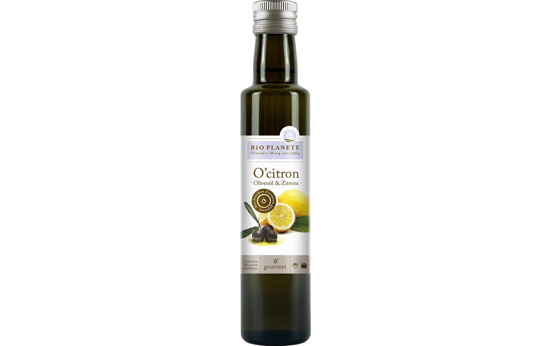 Bio Planete O'Citron Olivenöl und Zitrone 250 ml