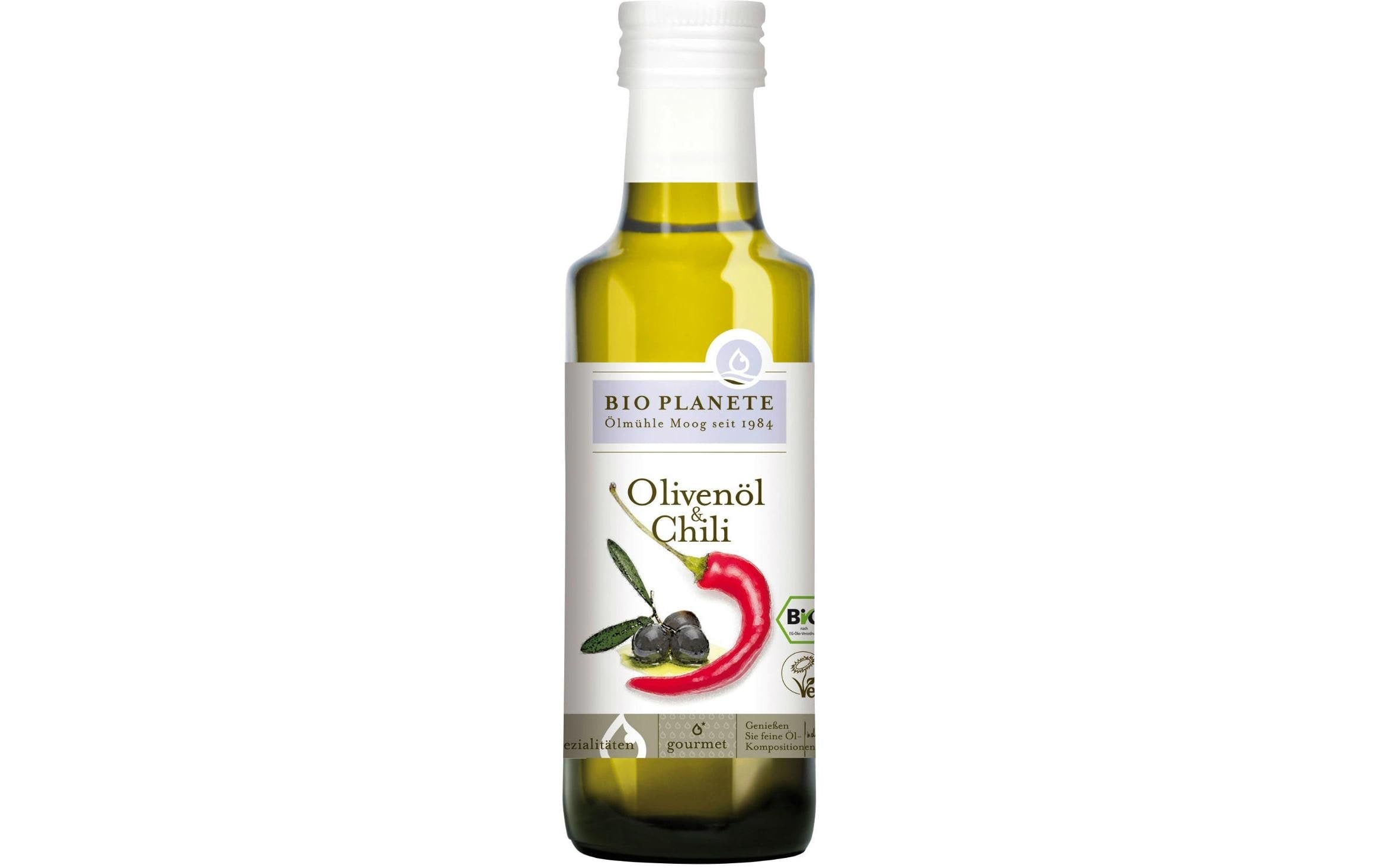 Bio Planete Olivenöl und Chili 100 ml