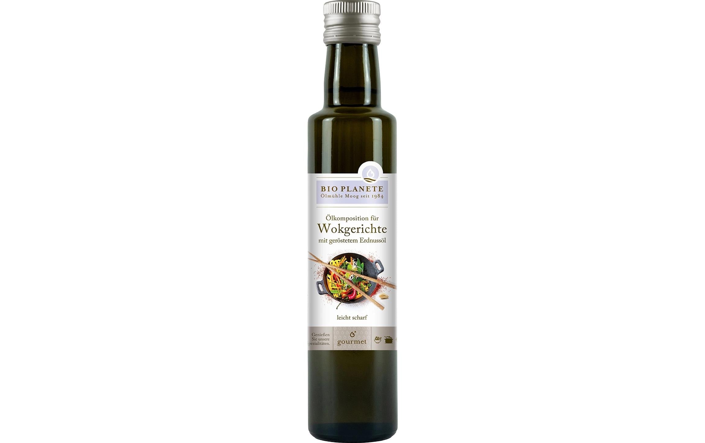 Bio Planete Woköl mit geröstetem Erdnussöl 250 ml