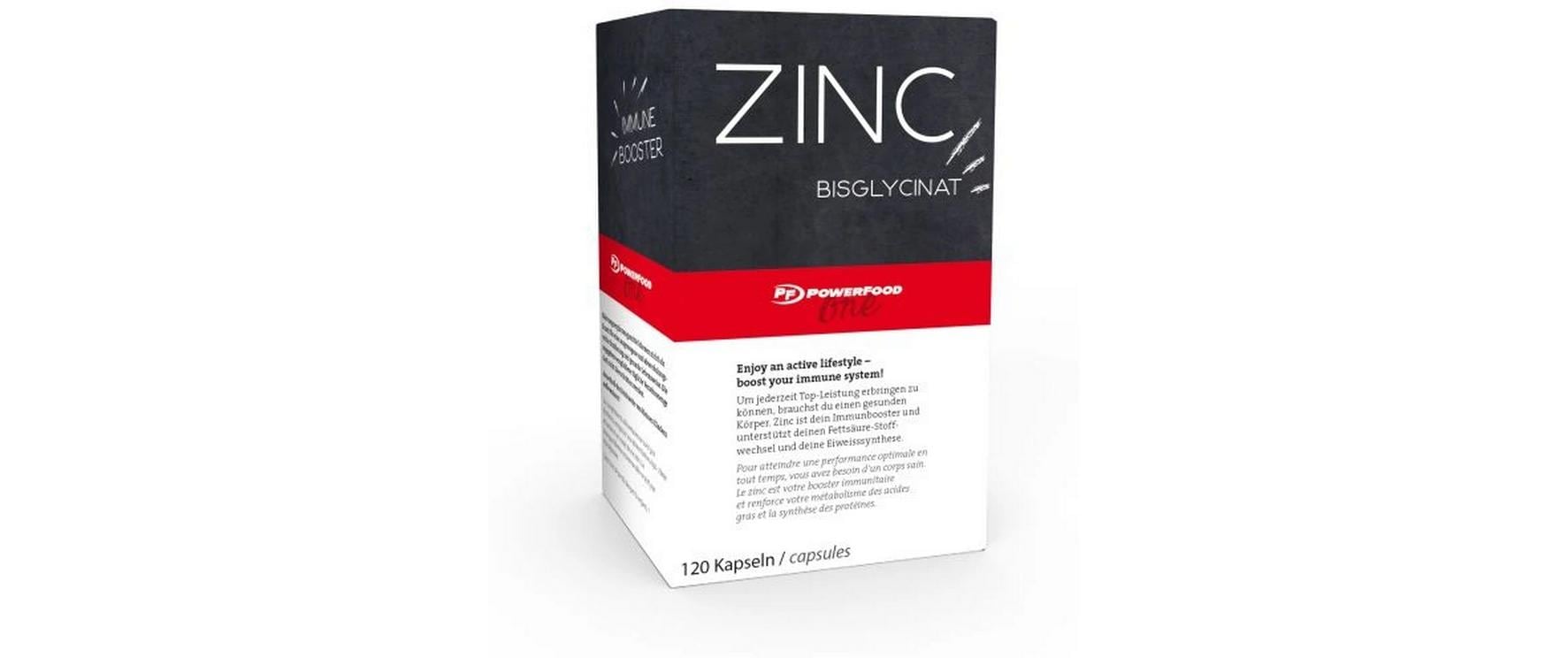 PowerFood One Kapseln Zinc Bisglycinat 60 g