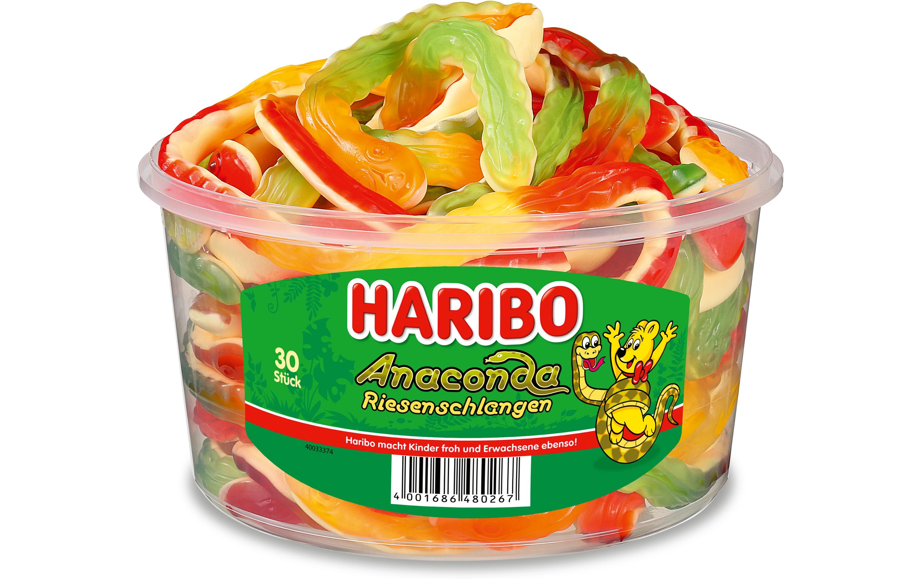 Haribo Anaconda Riesenschlangen 30 Stück