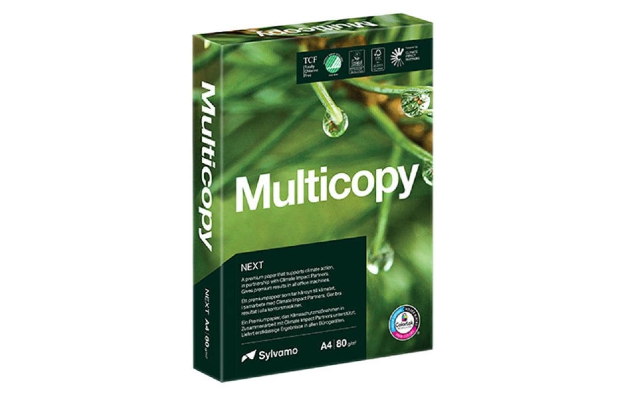 Multicopy Kopierpapier Next A4 (210 x 297 mm) Matt 2500 Blätter Weiss