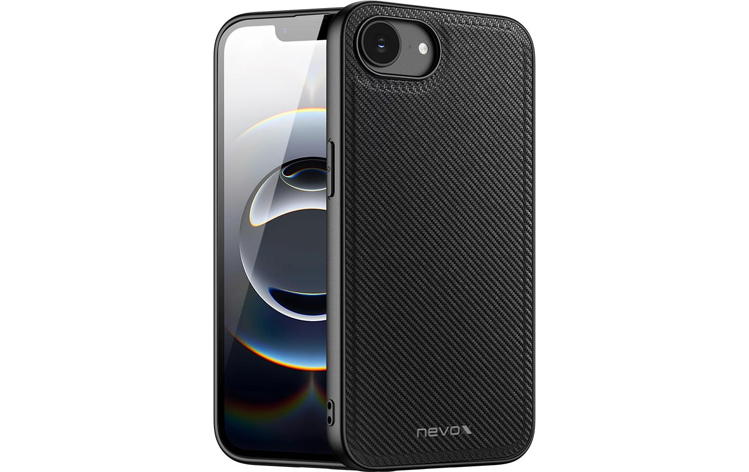 Nevox Back Cover StyleShell NYLO iPhone 16e/iPhone SE Schwarz