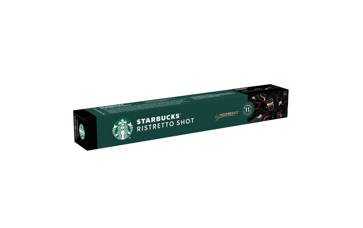 Starbucks Kaffeekapseln Ristretto Shot Nespresso Dark Roast 10 Stück