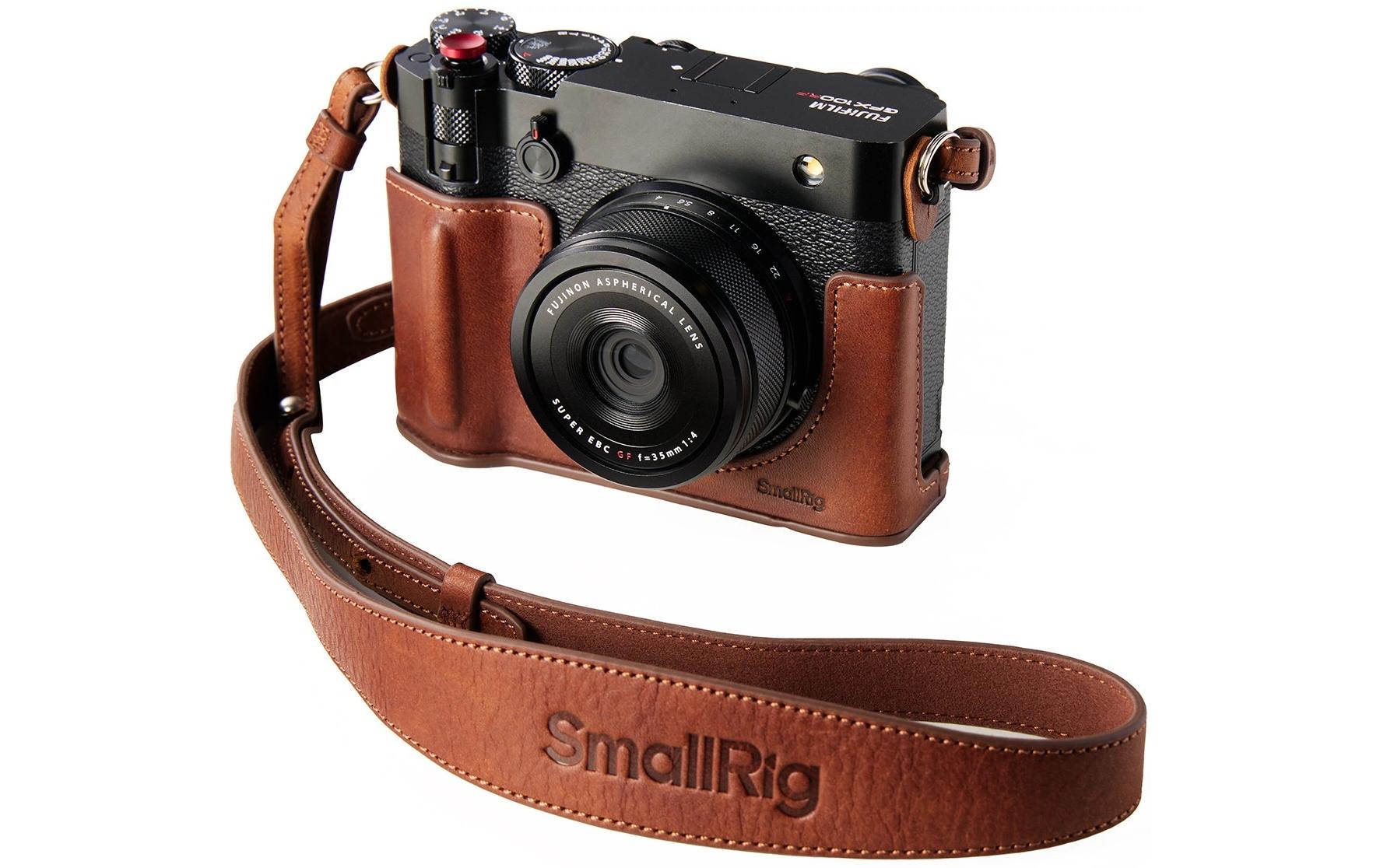 Smallrig Ledertaschen-Kit für FUJIFILM GFX100RF Braun
