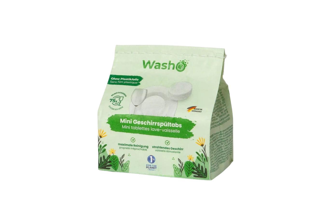 Washo Geschirrspül Tabs Mini 75 Stück