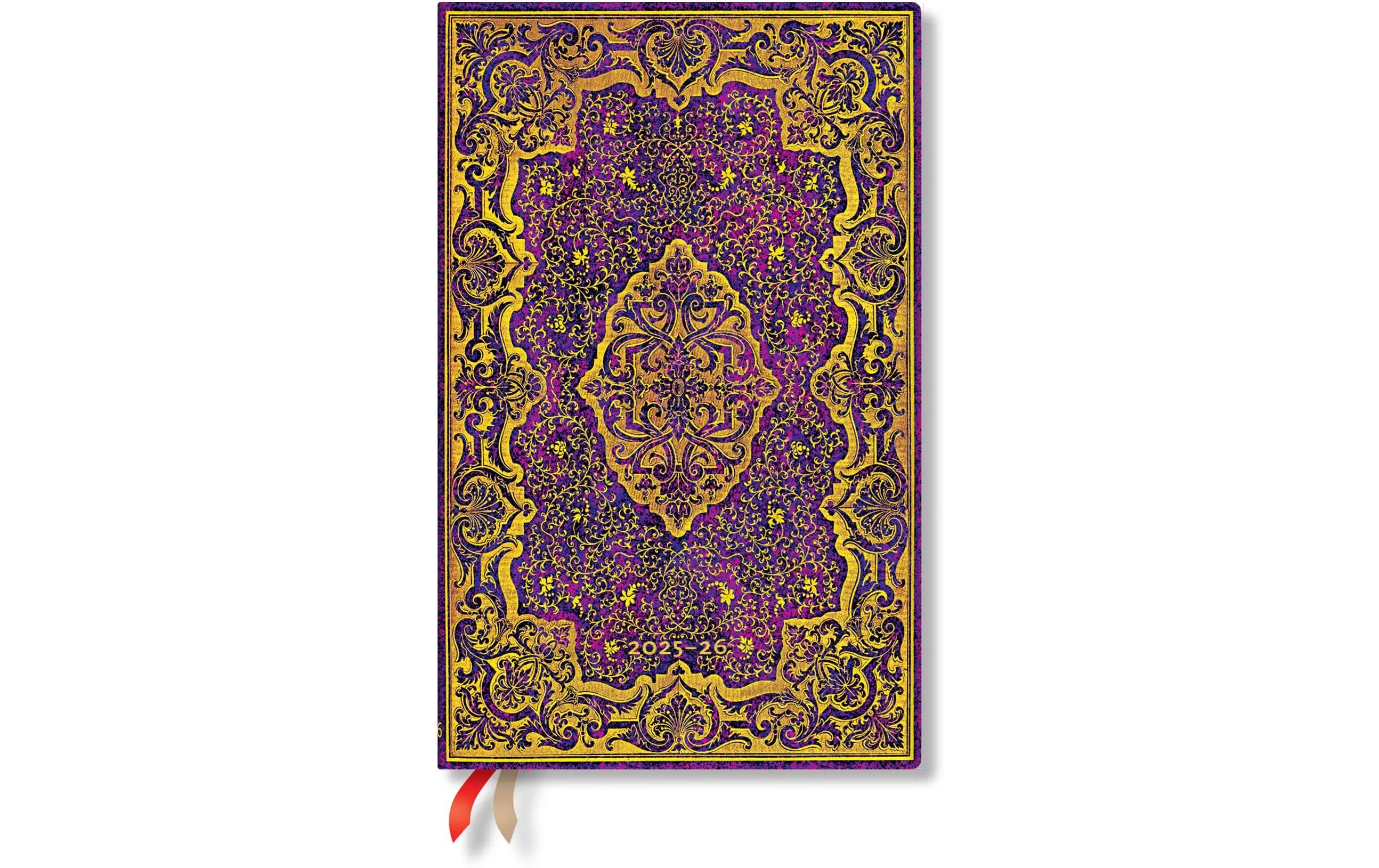 Paperblanks Wochenagenda Maxi Picaresque Juli 25-Dez 26, vertikal