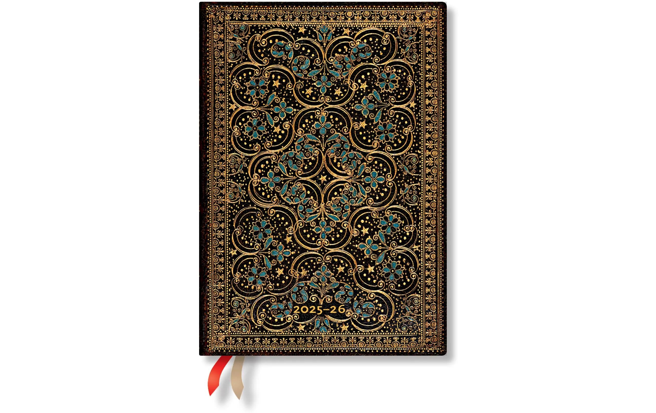 Paperblanks Wochenagenda Midi Restauration Juli 25-Dez 26, horizontal