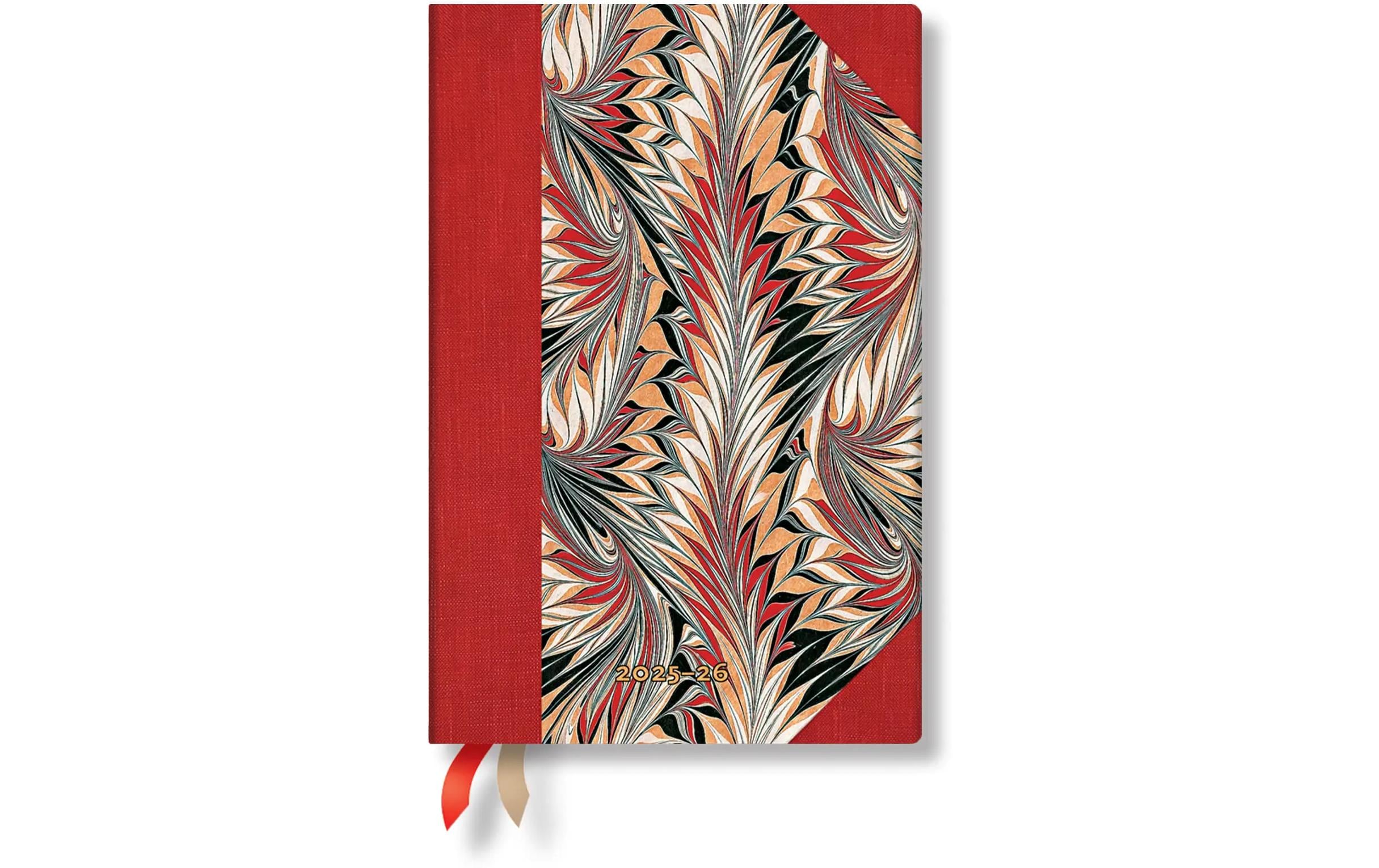 Paperblanks Wochenagenda Mini Rubedo Juli 25-Dez 26, horizontal