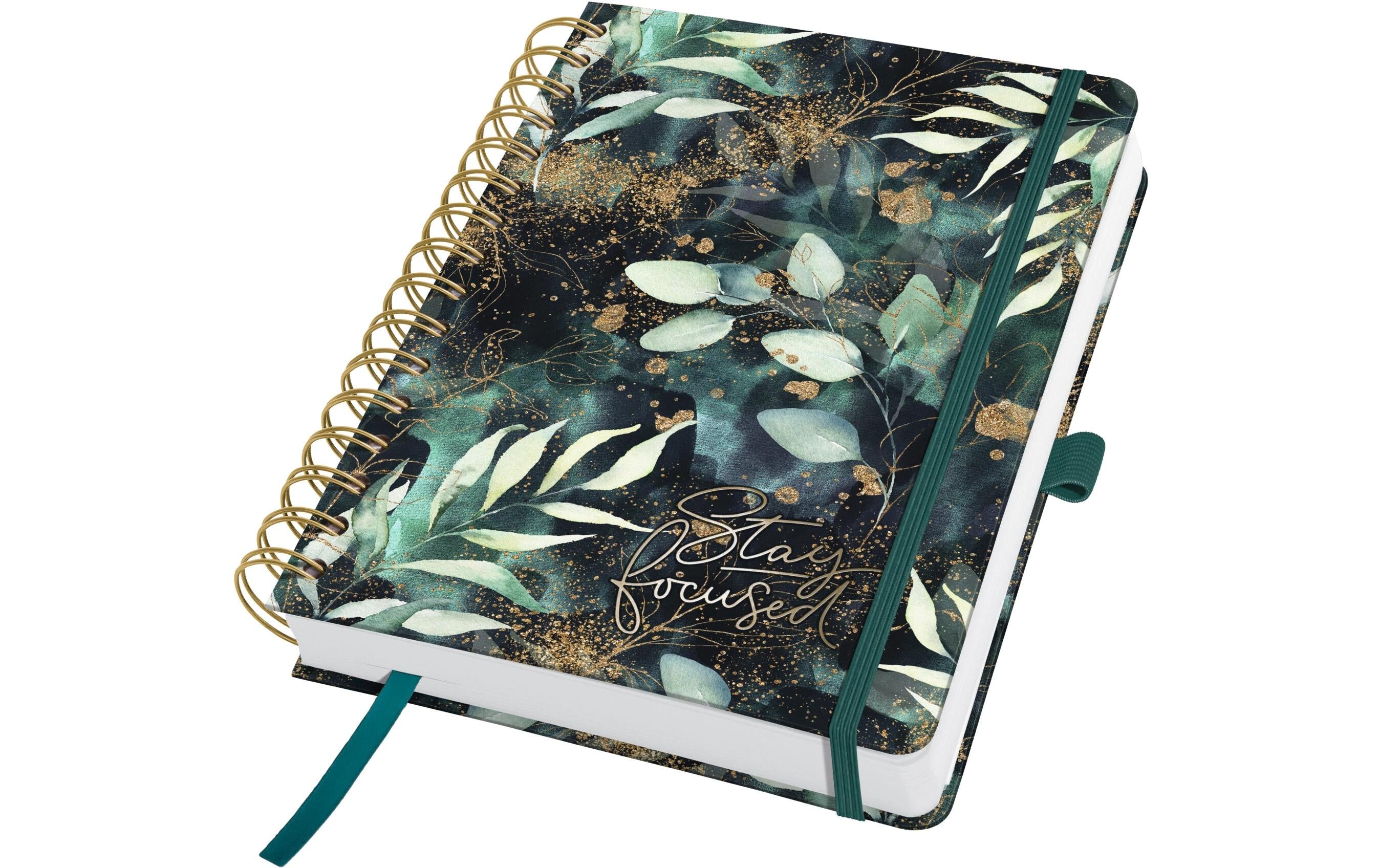 Jolie Tagesagenda  Undatiert, Glamorous Leaves Pflanze, Dunkelgrün