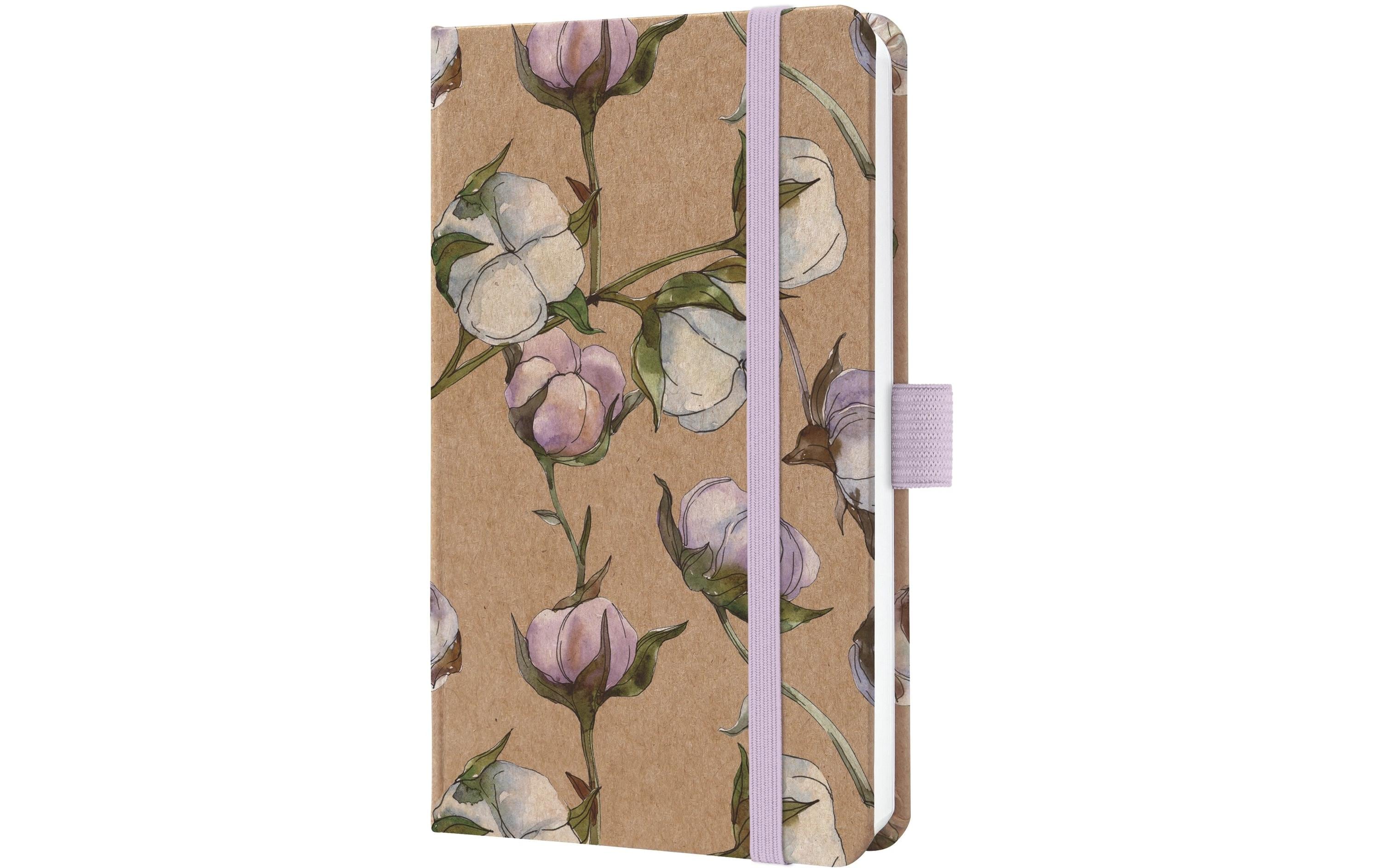 Jolie Wochenagenda Pure, Cotton Fields Blume, 2026, Mehrfarbig