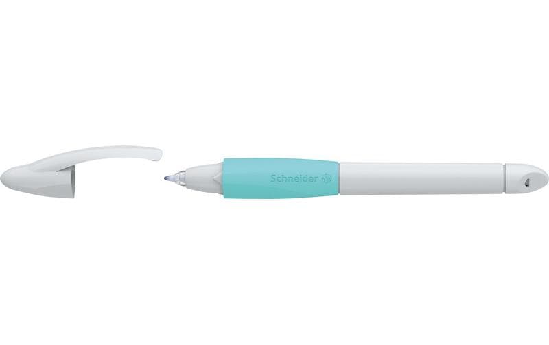 Schneider Rollerball Tintenroller Base Ball Medium (M), Grau/Türkis