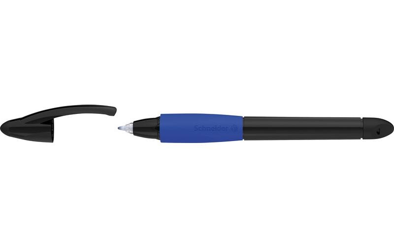 Schneider Rollerball Tintenroller Base Ball Medium (M), Blau/Schwarz