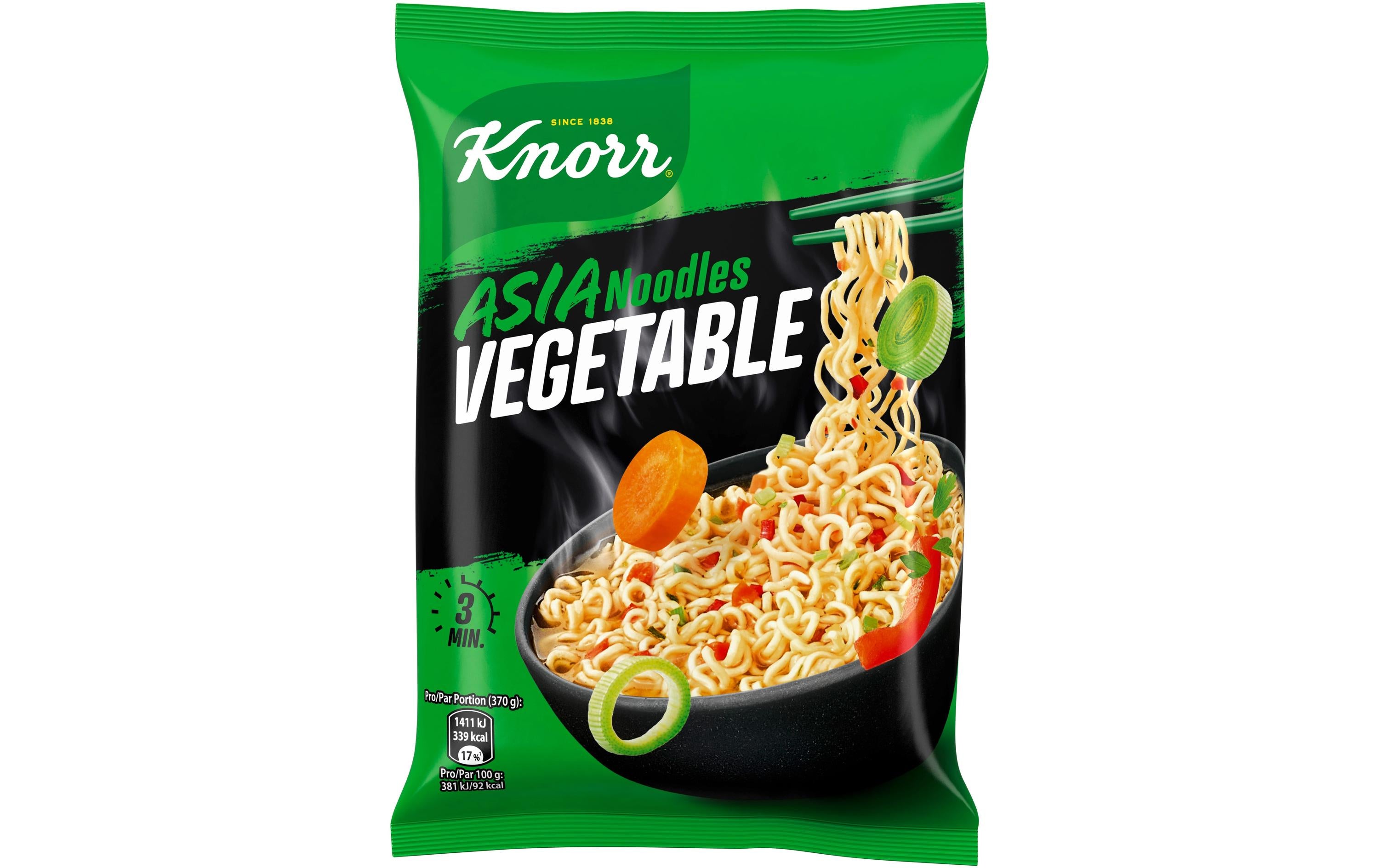 Knorr Asia Instant Noodles Gemüse 3 x 70 g