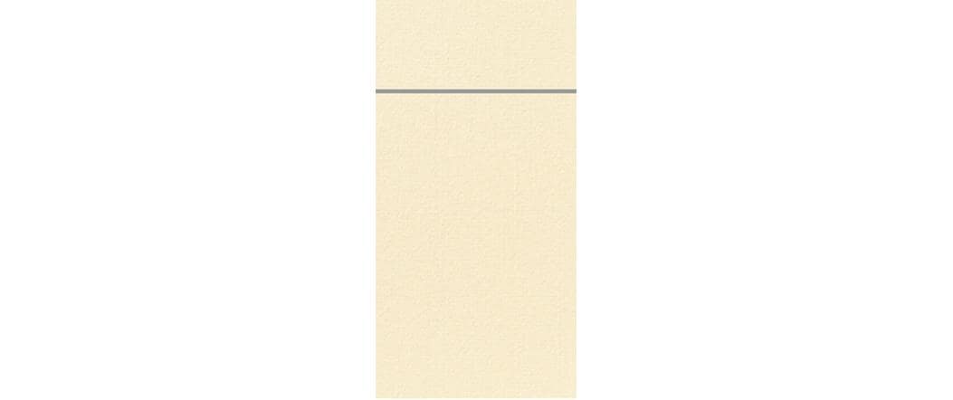 Duni Papierservietten Duniletto 33 cm x 40 cm, 65 Stück, Crème
