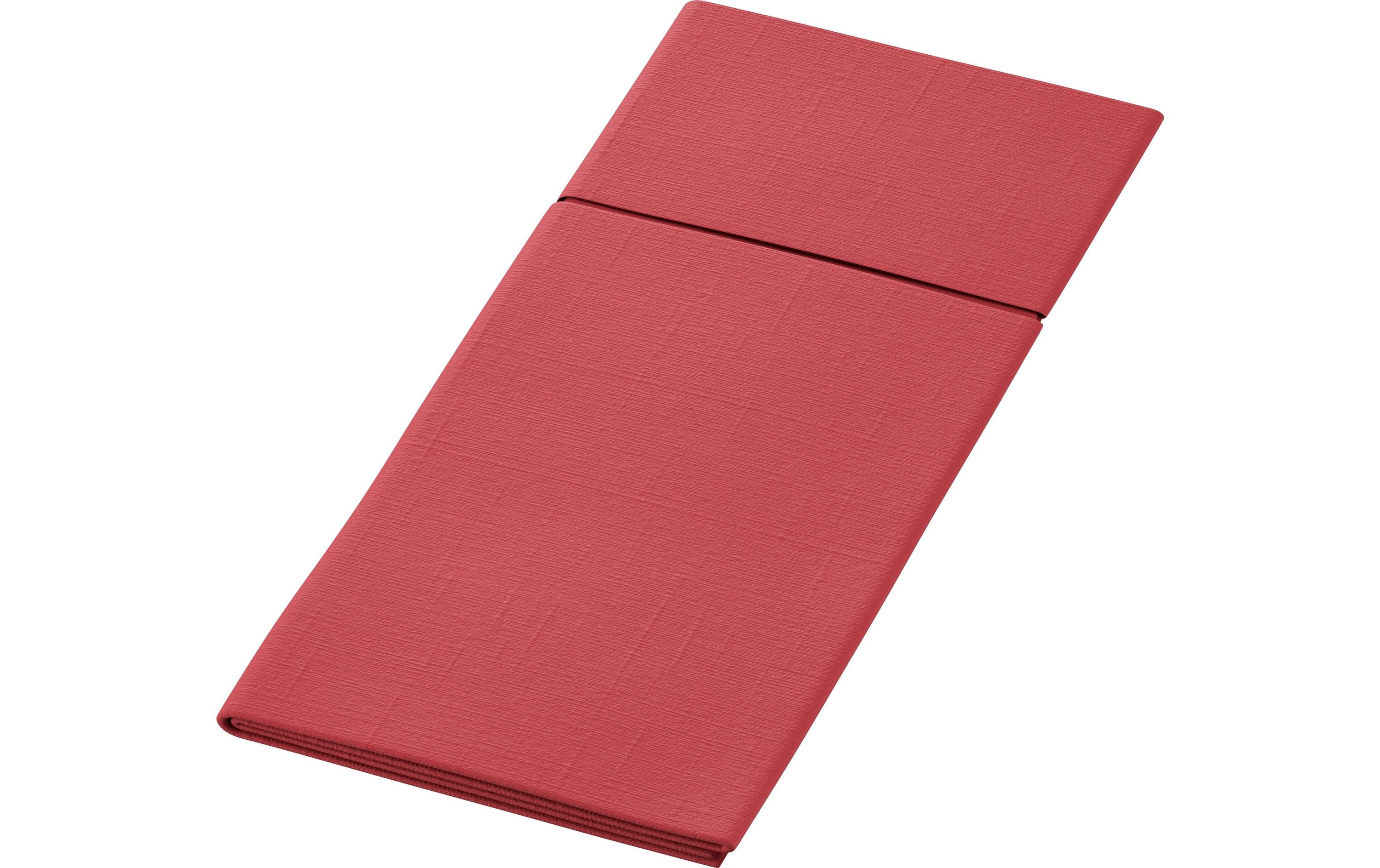 Duni Papierservietten Duniletto 33 cm x 40 cm, 65 Stück, Bordeaux