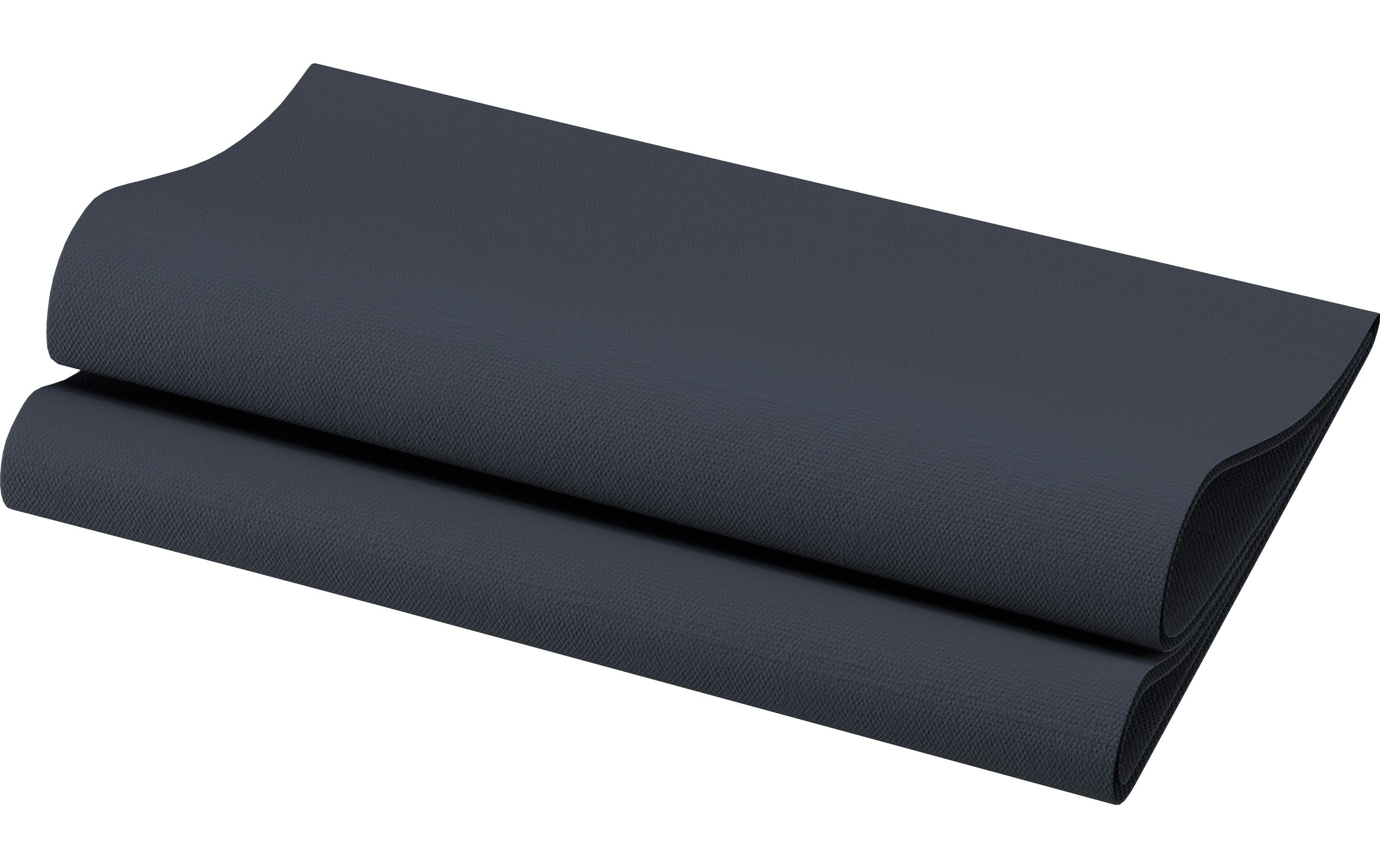 Duni Papierservietten 40 cm x 40 cm, 60 Stück, Schwarz