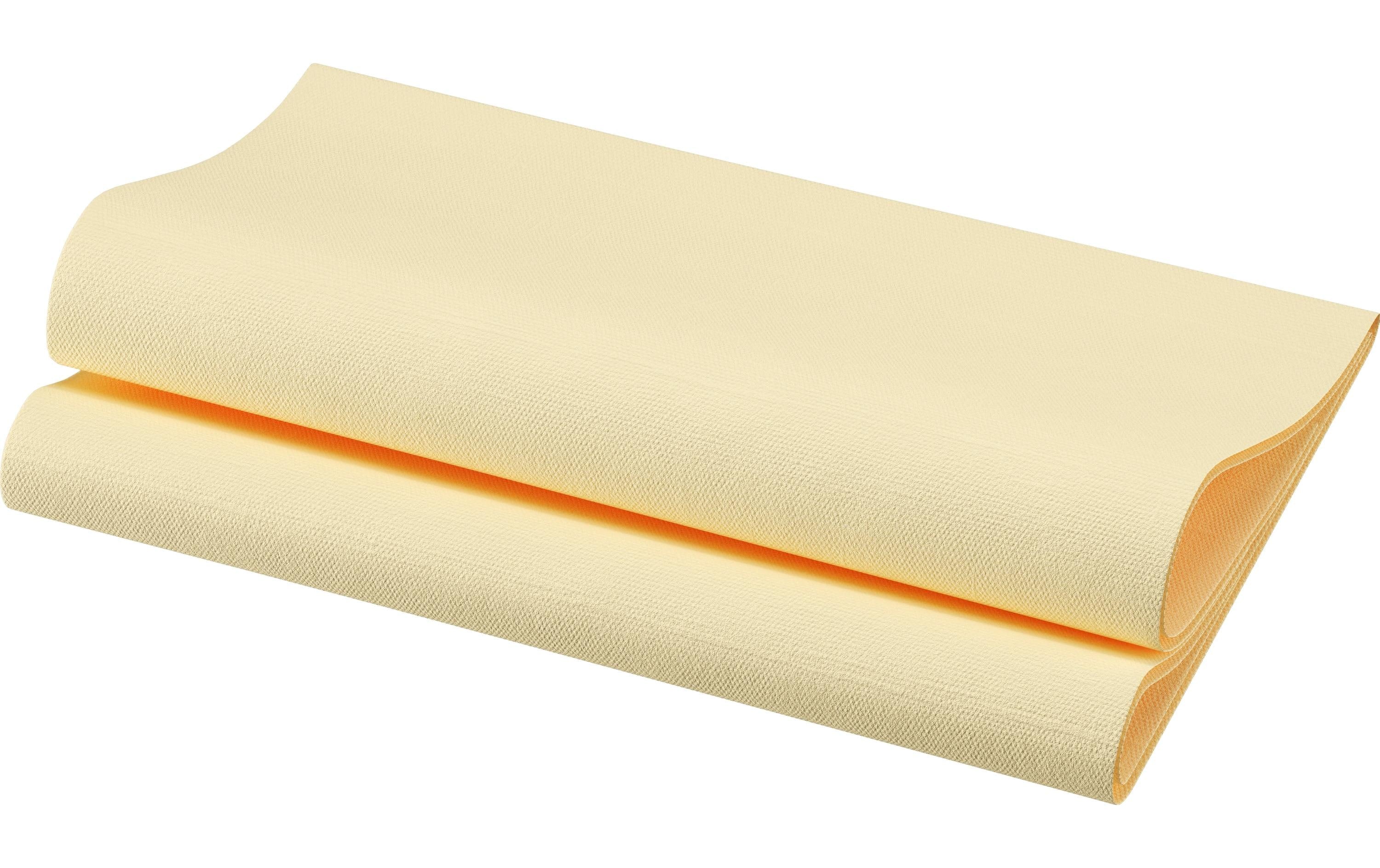 Duni Papierservietten 40 cm x 40 cm, 60 Stück, Crème