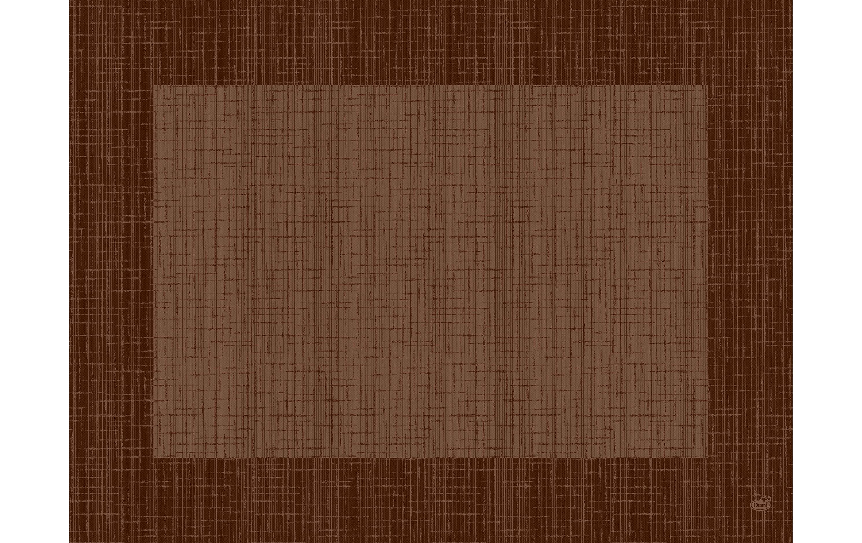 Duni Tischset Bio DC Linnea 100 Stück, 30 cm x 40 cm, Walnuss