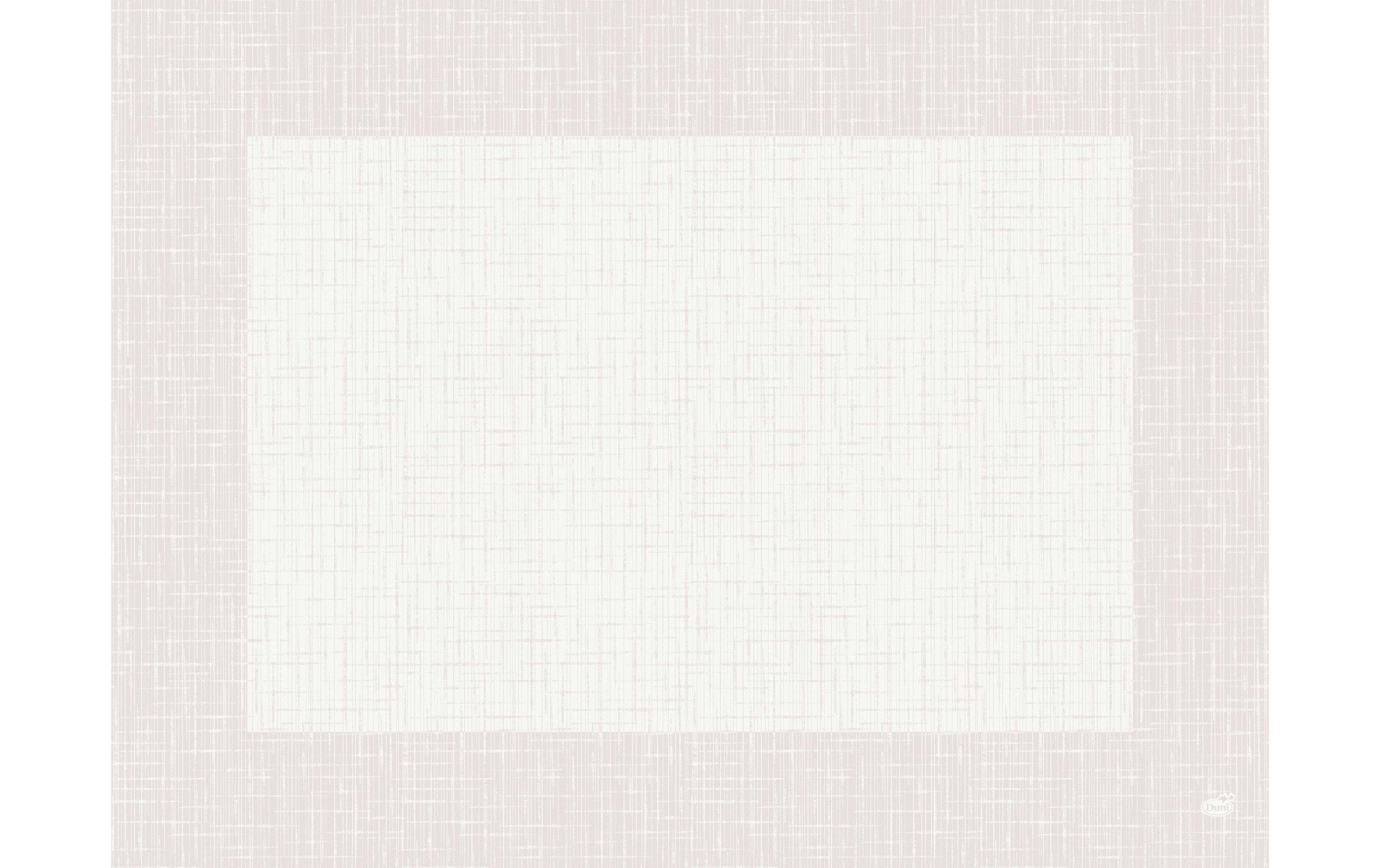 Duni Tischset Bio DC Linnea 100 Stück, 30 cm x 40 cm, Weiss