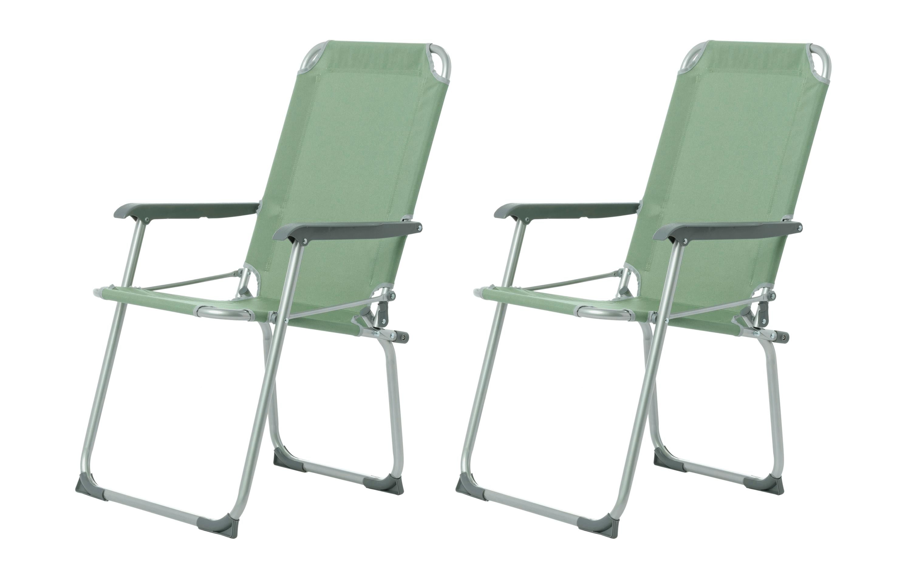 KOOR Campingstuhl Comodo Vert, 2 Stück