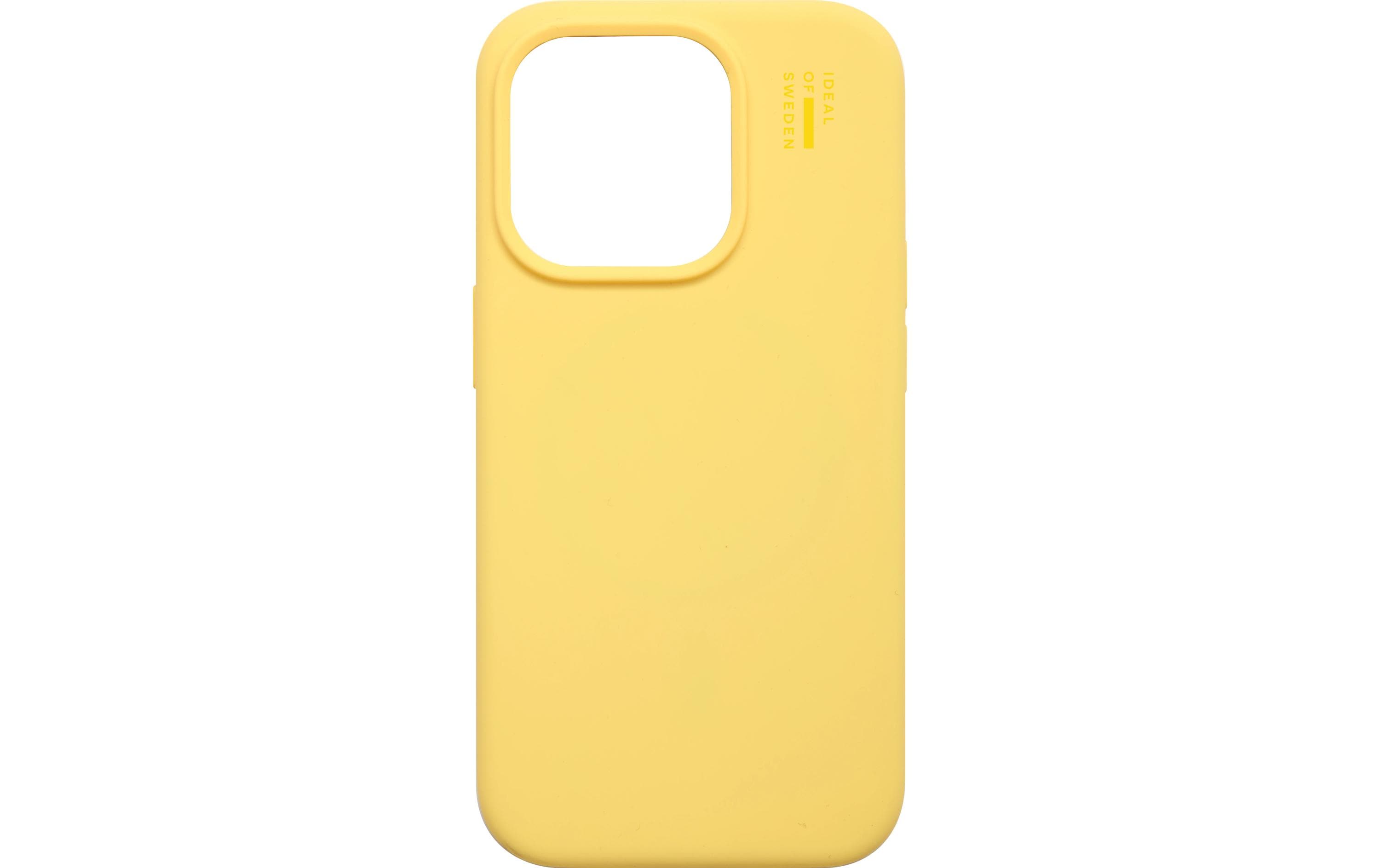 Ideal of Sweden Silicone Case Magsafe Soft Lemon iPhone 16 Pro